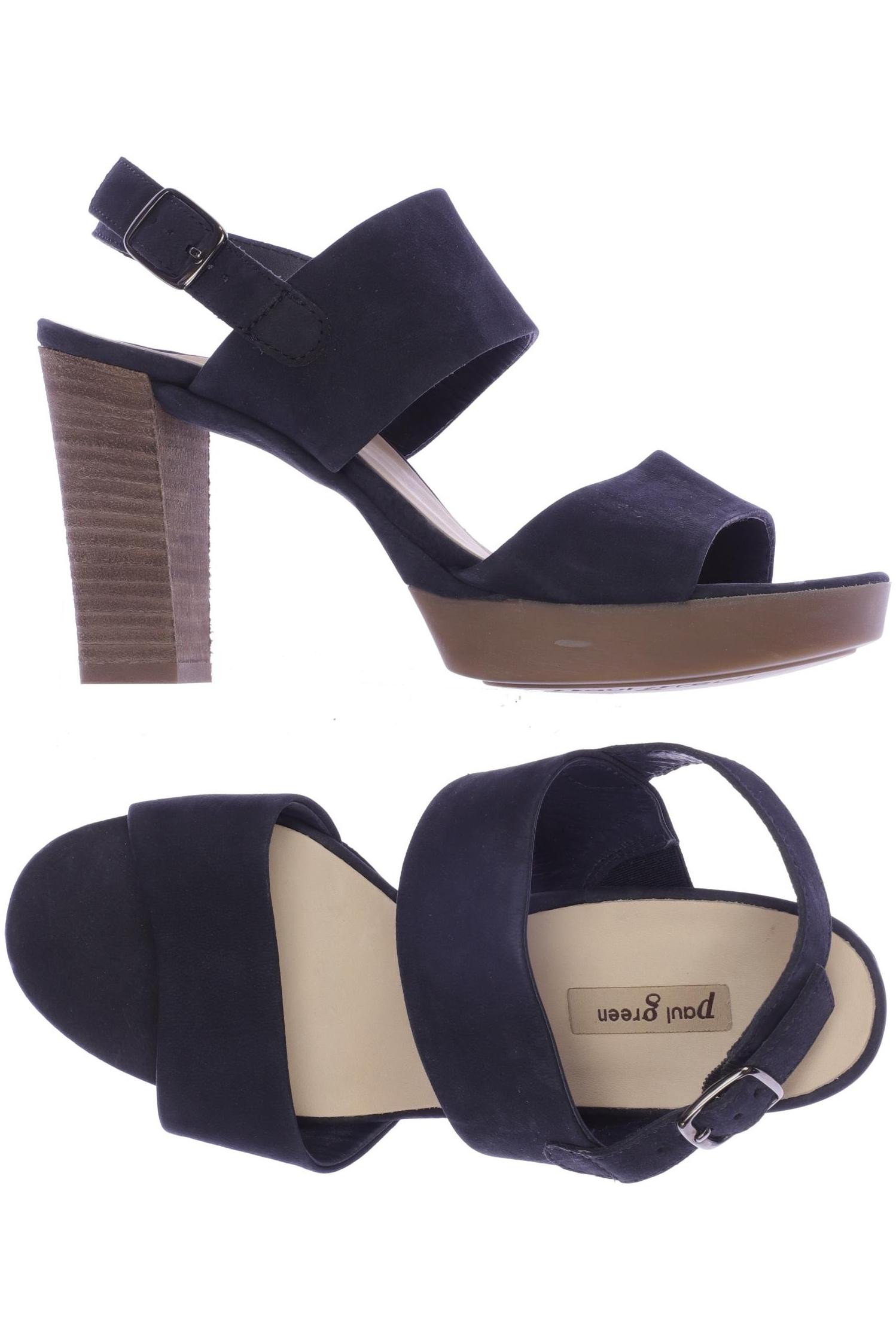

Paul Green Damen Sandale, marineblau, Gr. 4