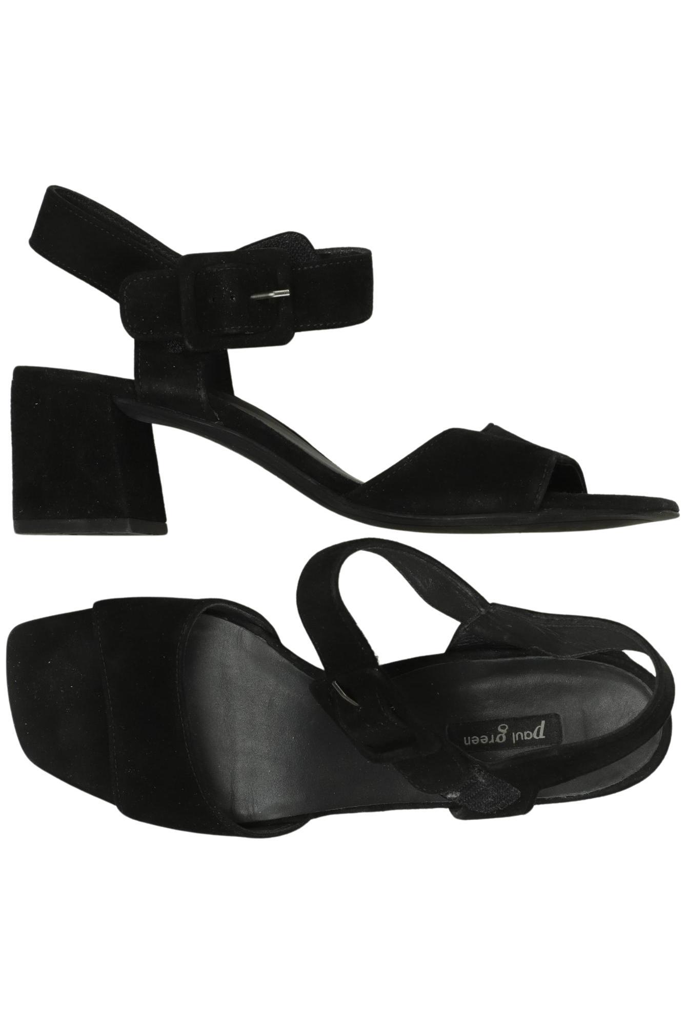 

Paul Green Damen Sandale, schwarz, Gr. 6