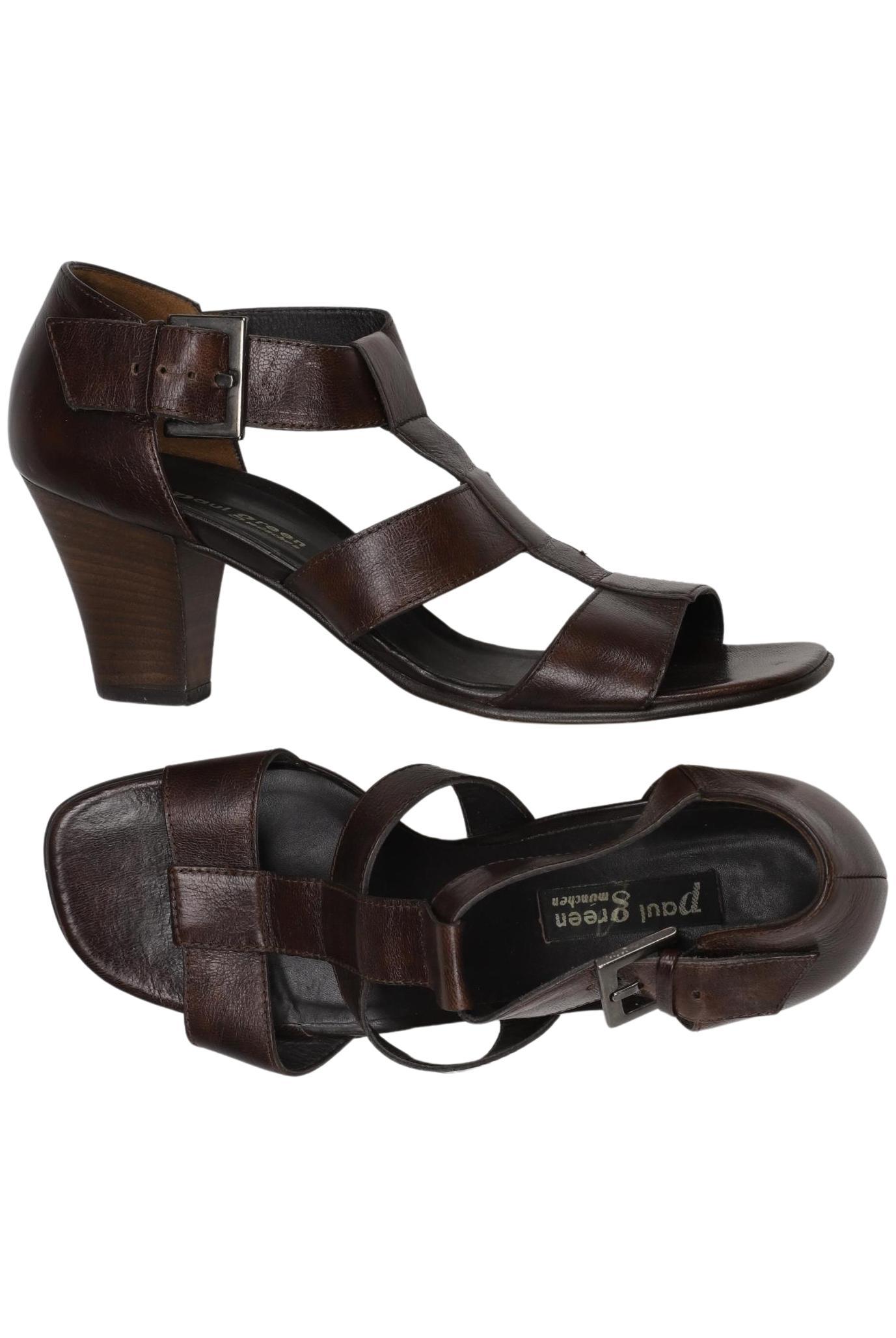 

Paul Green Damen Sandale, braun, Gr. 6