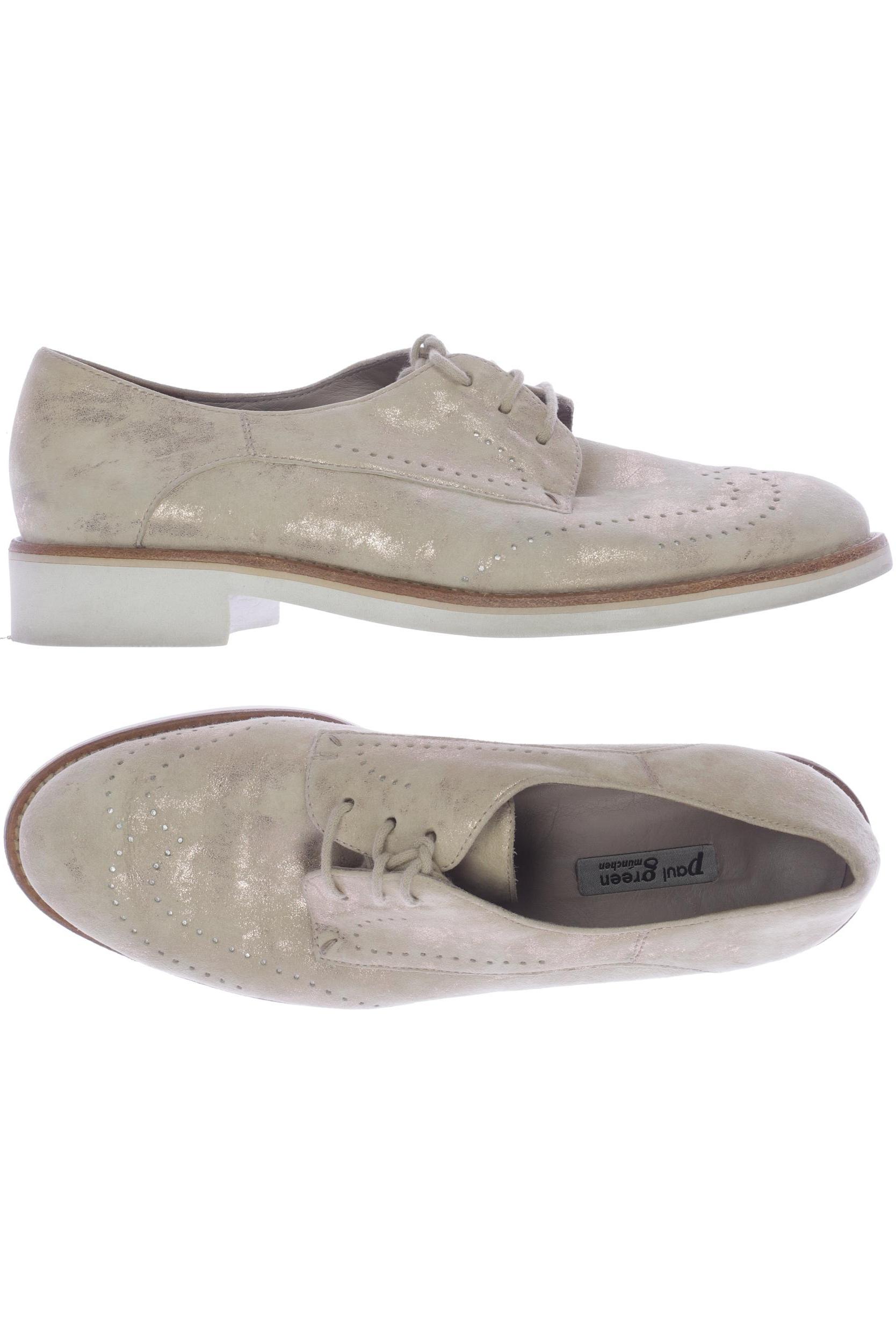 

Paul Green Damen Halbschuh, beige, Gr. 4.5