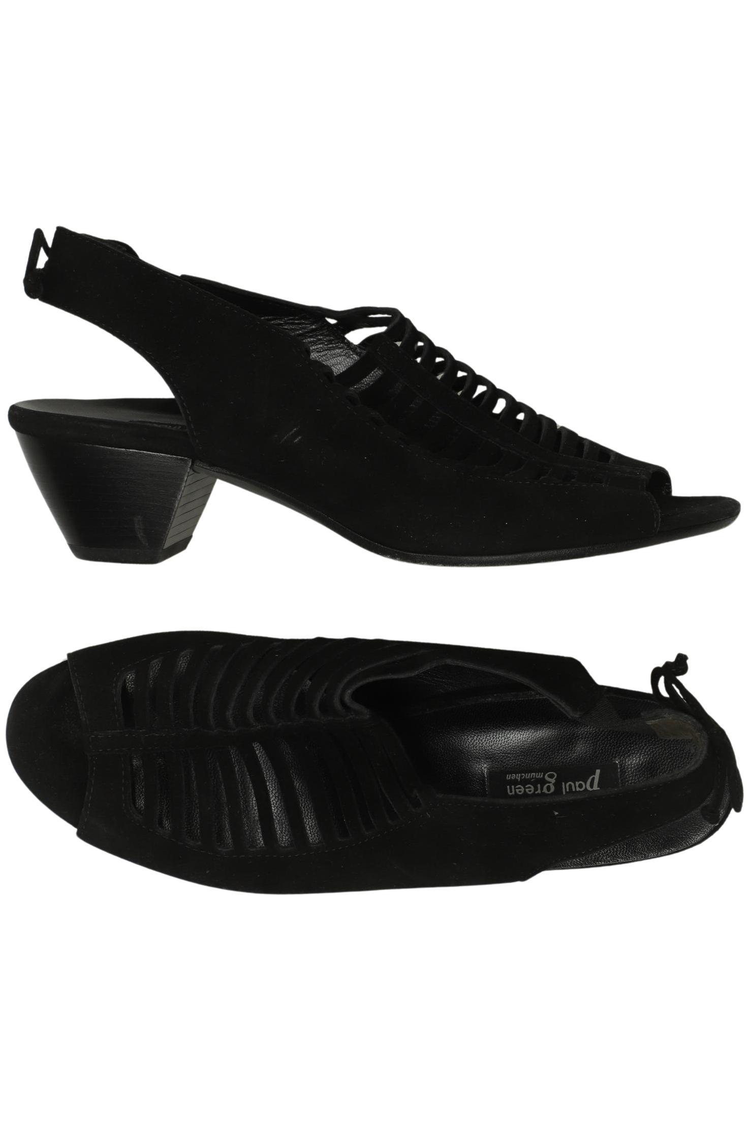 

Paul Green Damen Sandale, schwarz, Gr. 4