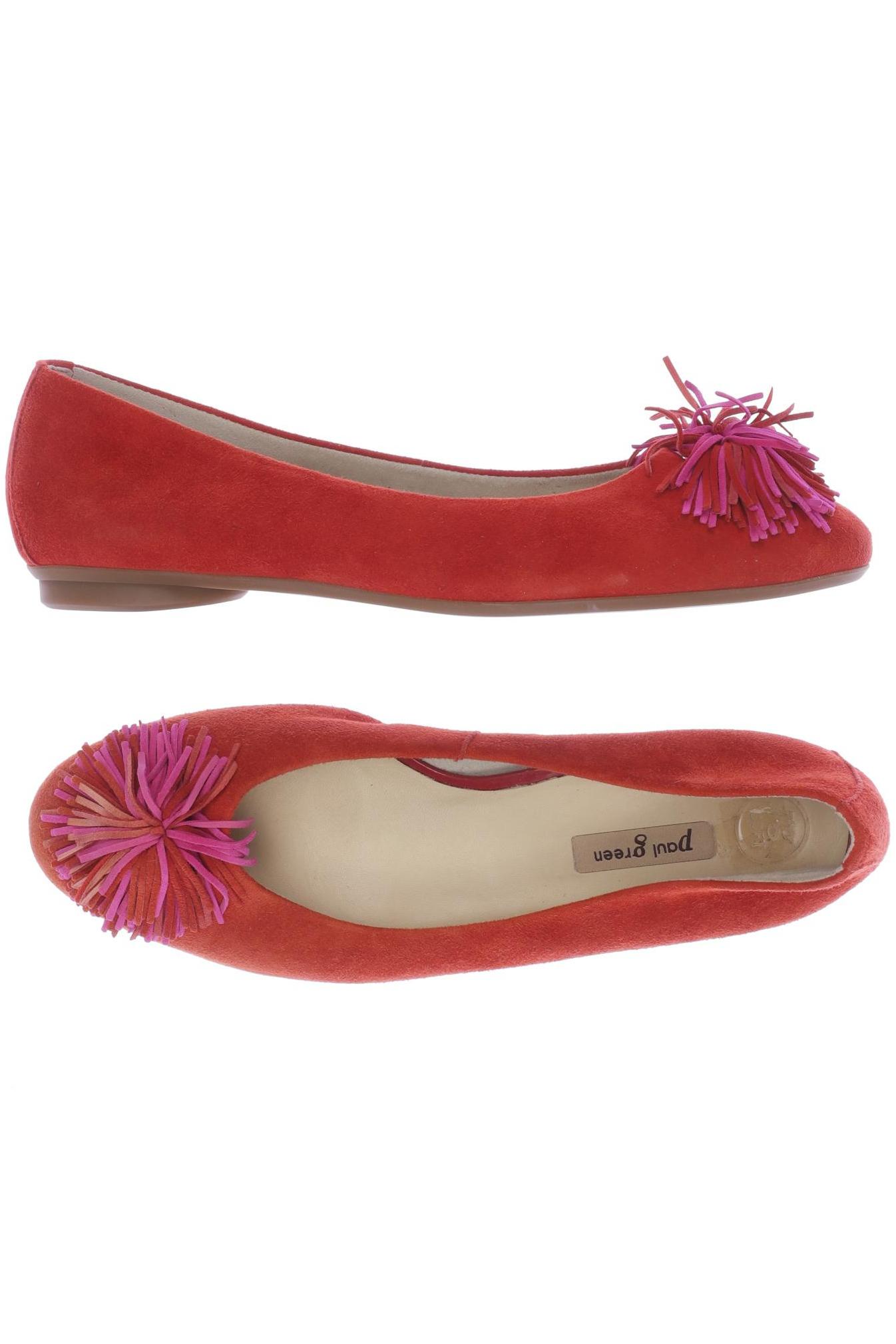 

Paul Green Damen Ballerinas, rot, Gr. 4