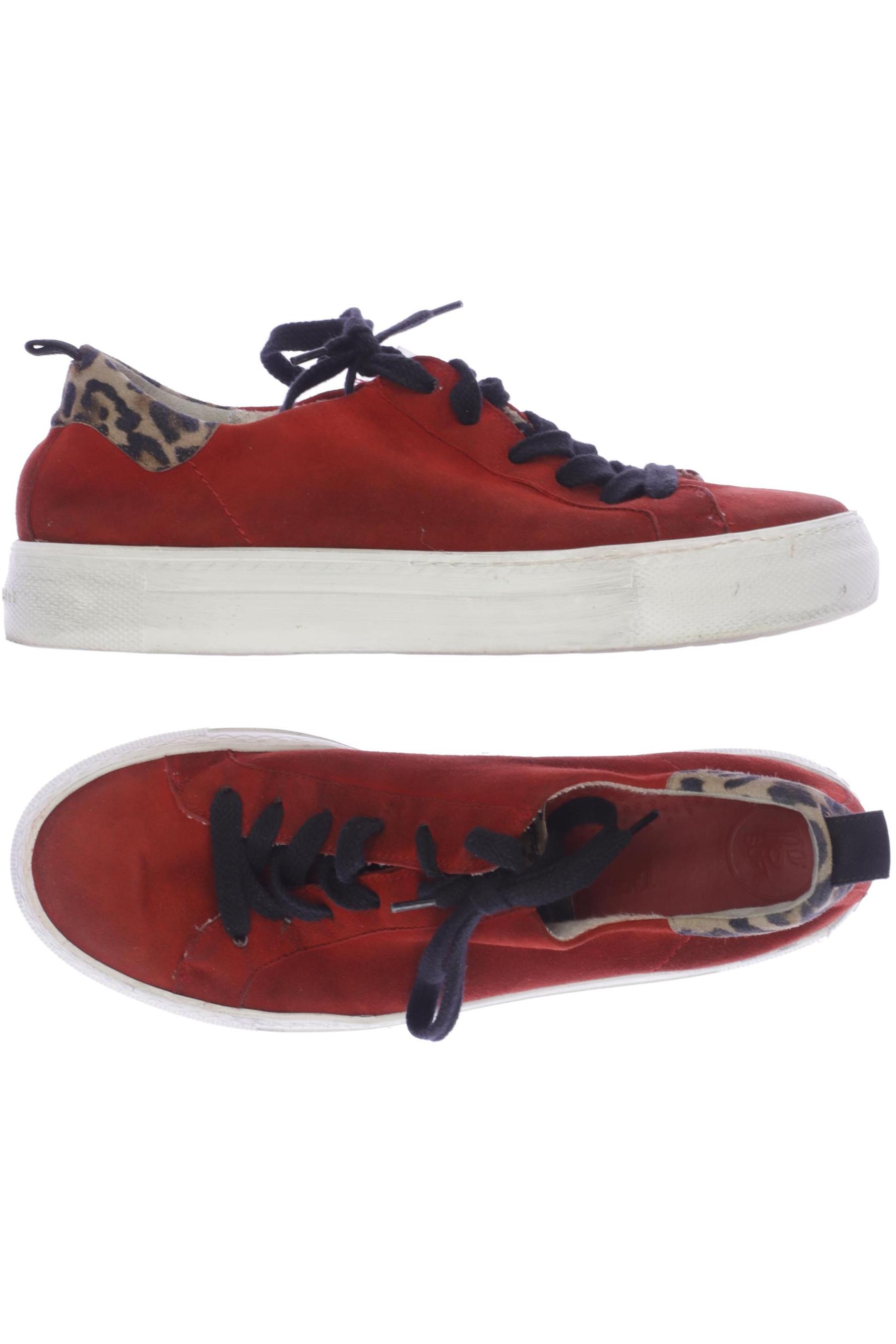 

Paul Green Damen Sneakers, rot, Gr. 5.5