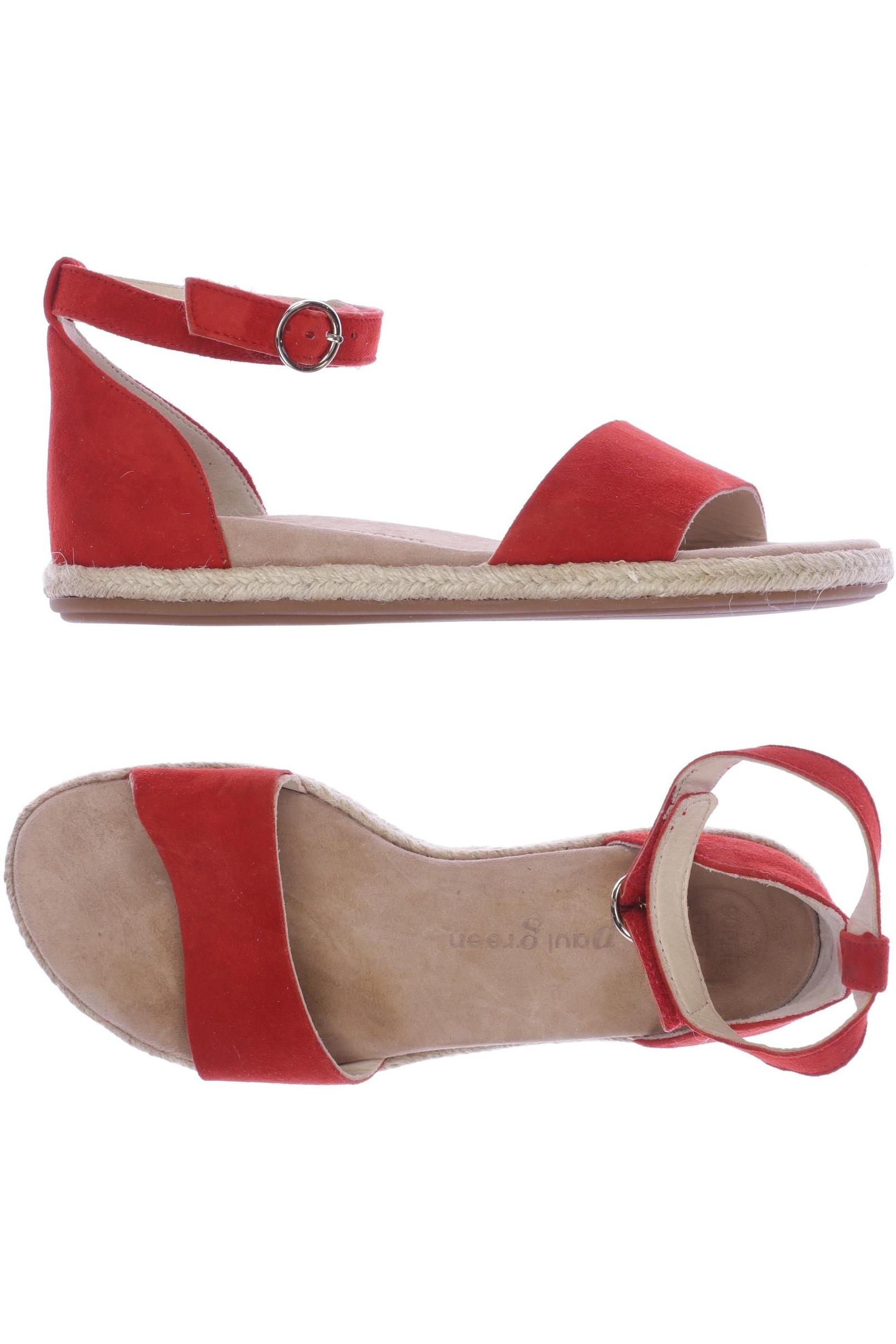 

Paul Green Damen Sandale, rot, Gr. 4.5