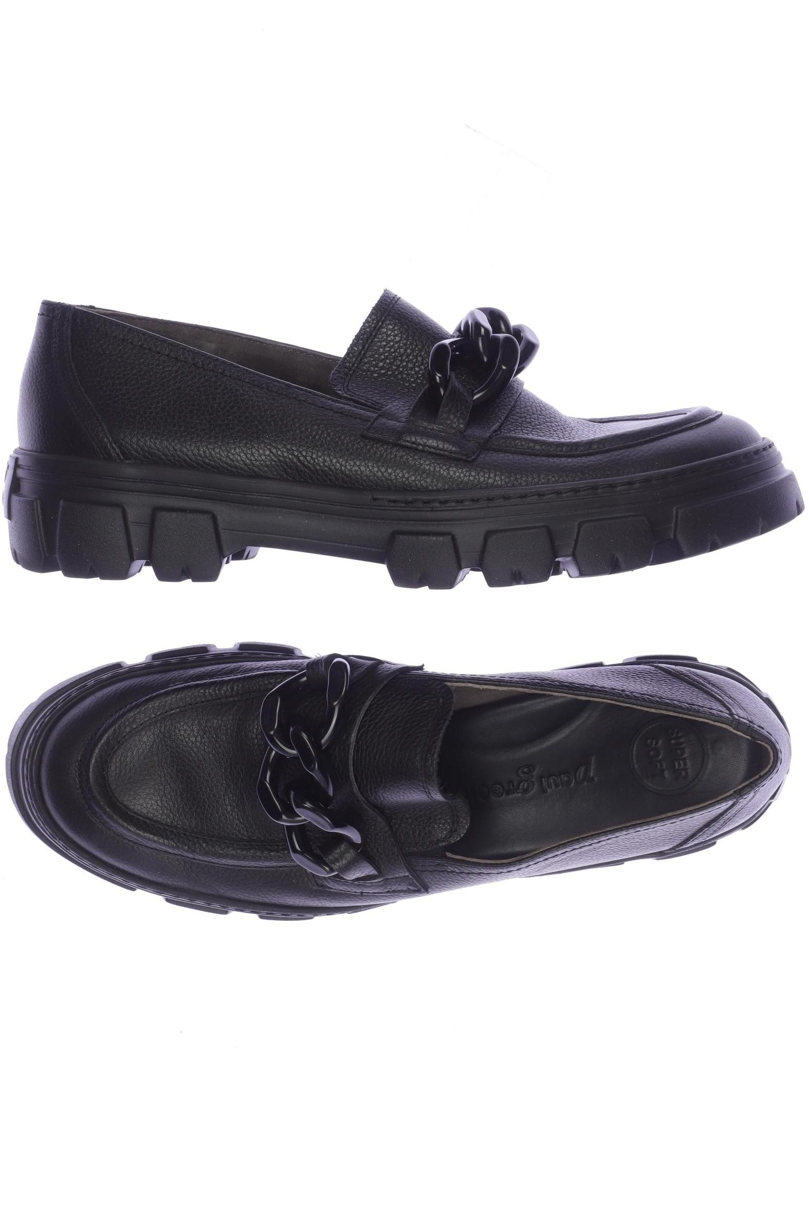 

Paul Green Damen Halbschuh, schwarz, Gr. 7.5