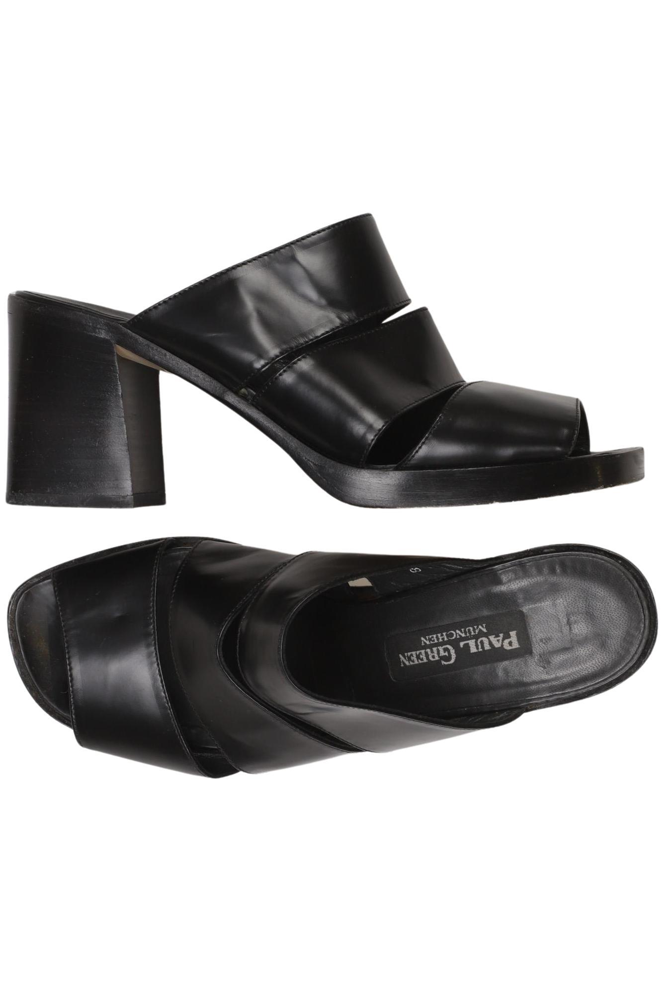 

Paul Green Damen Sandale, schwarz, Gr. 6