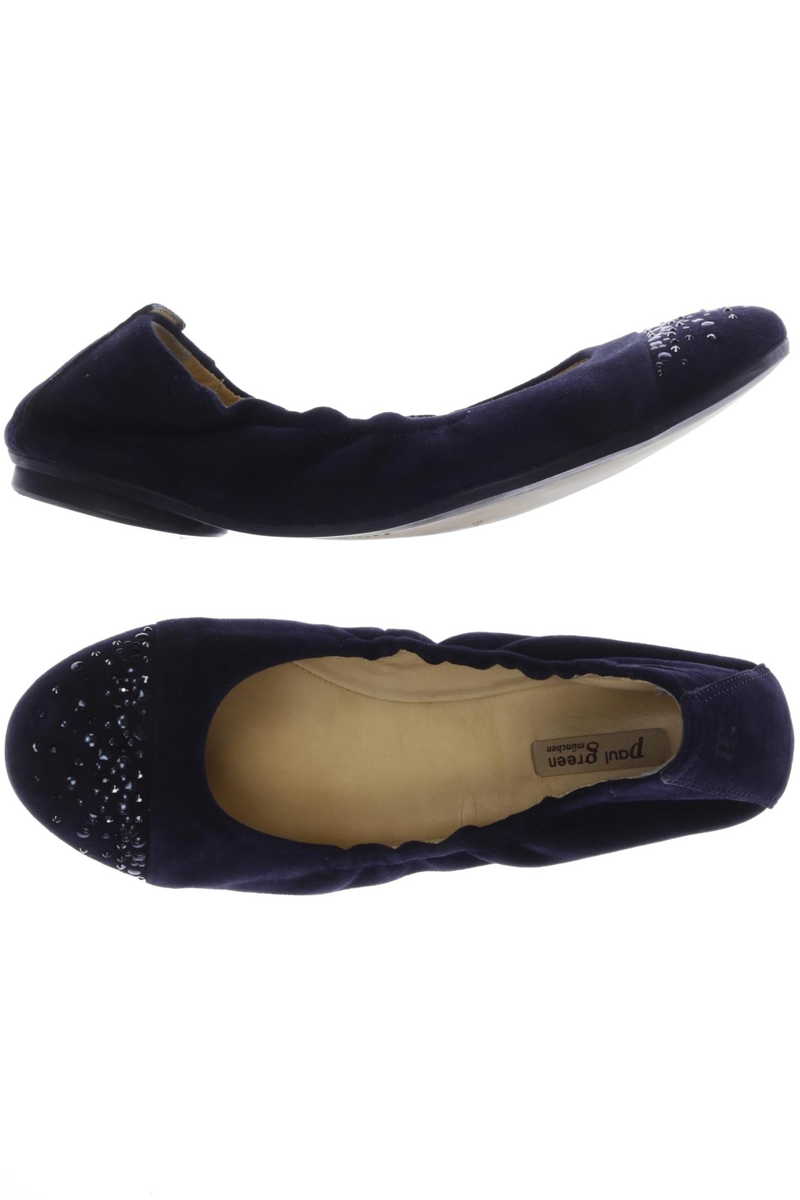 

Paul Green Damen Ballerinas, marineblau, Gr. 5.5