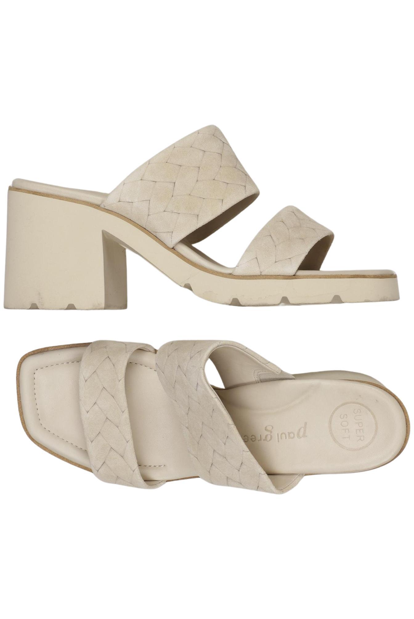 

Paul Green Damen Sandale, beige, Gr. 6