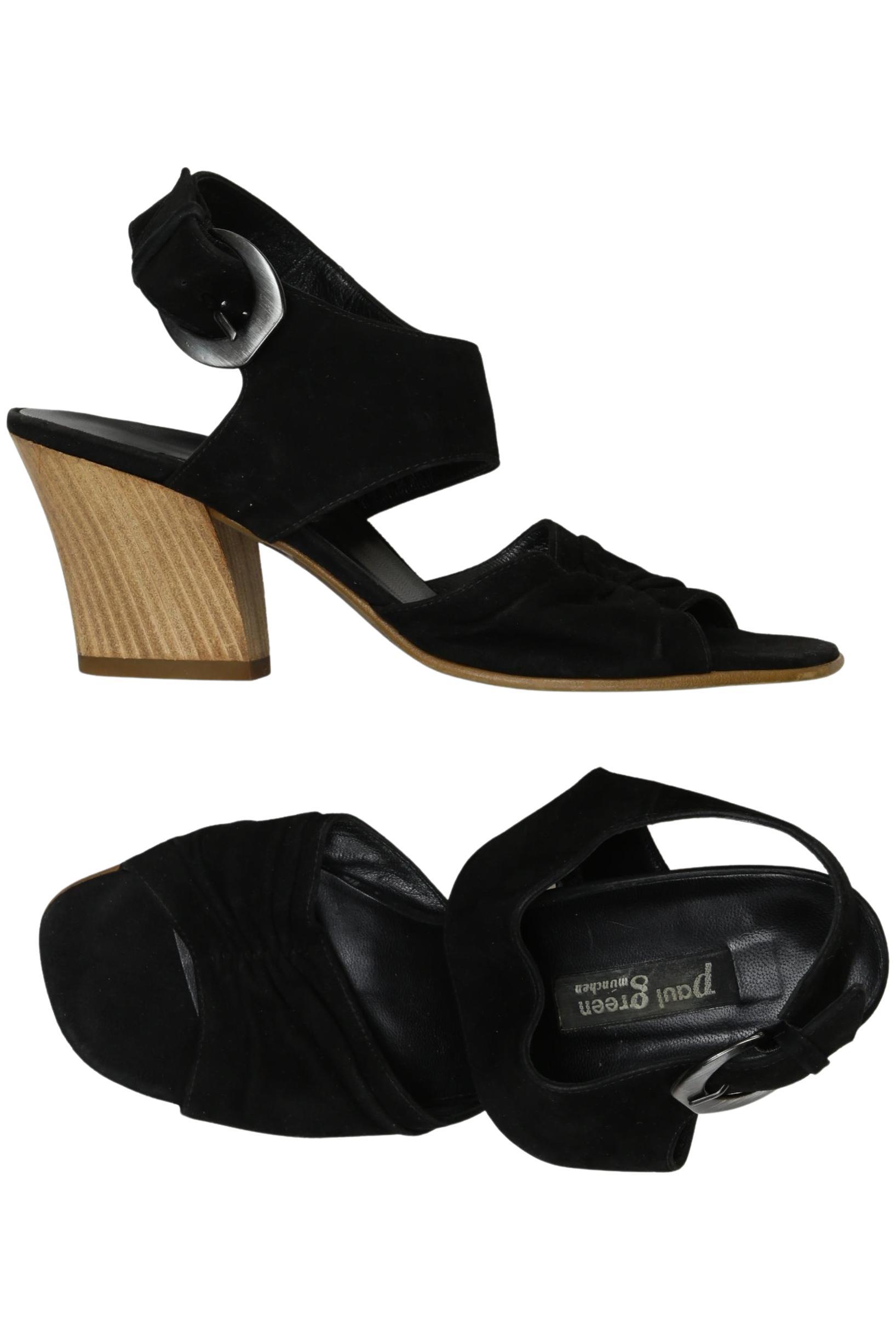 

Paul Green Damen Sandale, schwarz, Gr. 7
