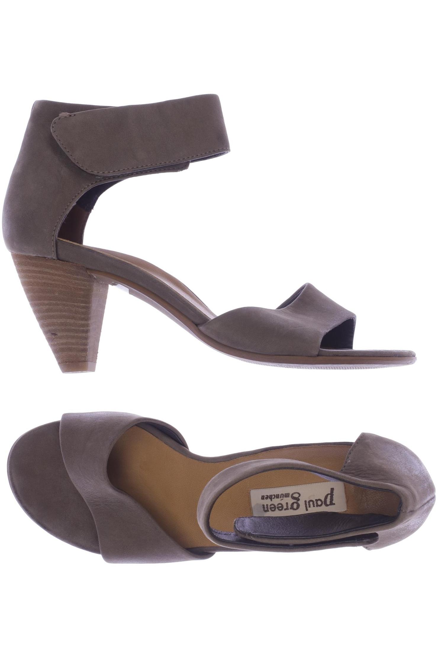 

Paul Green Damen Sandale, grau, Gr. 4