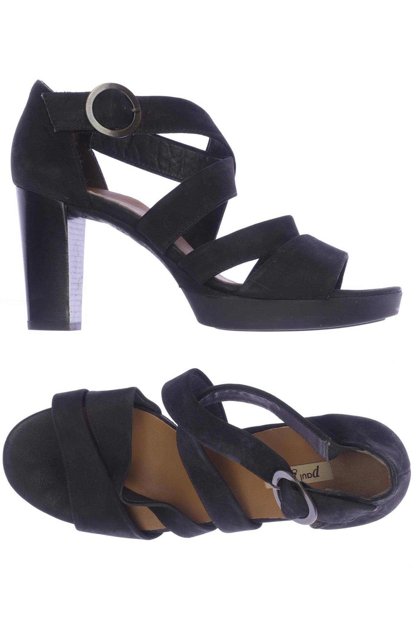 

Paul Green Damen Sandale, schwarz, Gr. 6.5