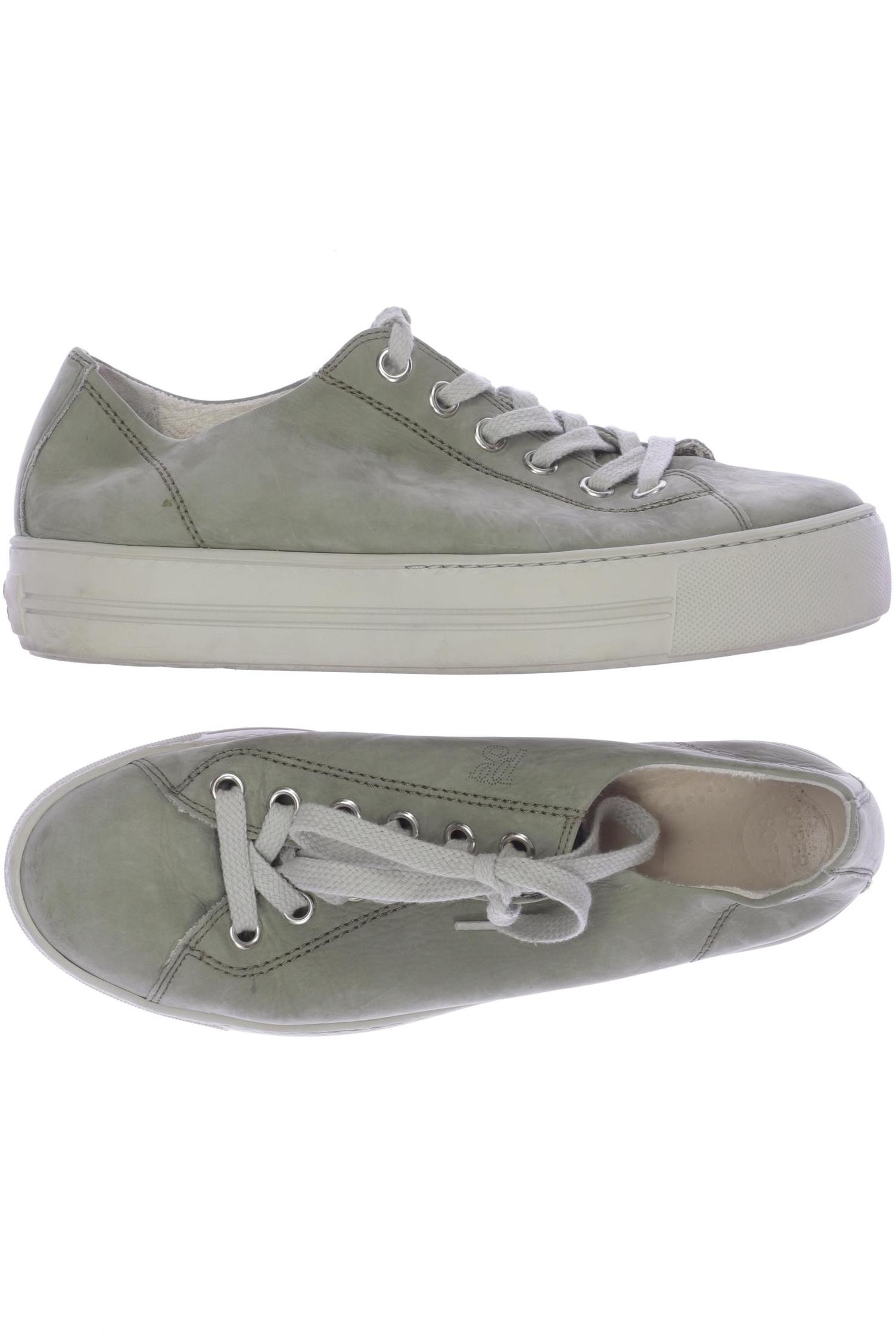 

Paul Green Damen Sneakers, grün, Gr. 6.5