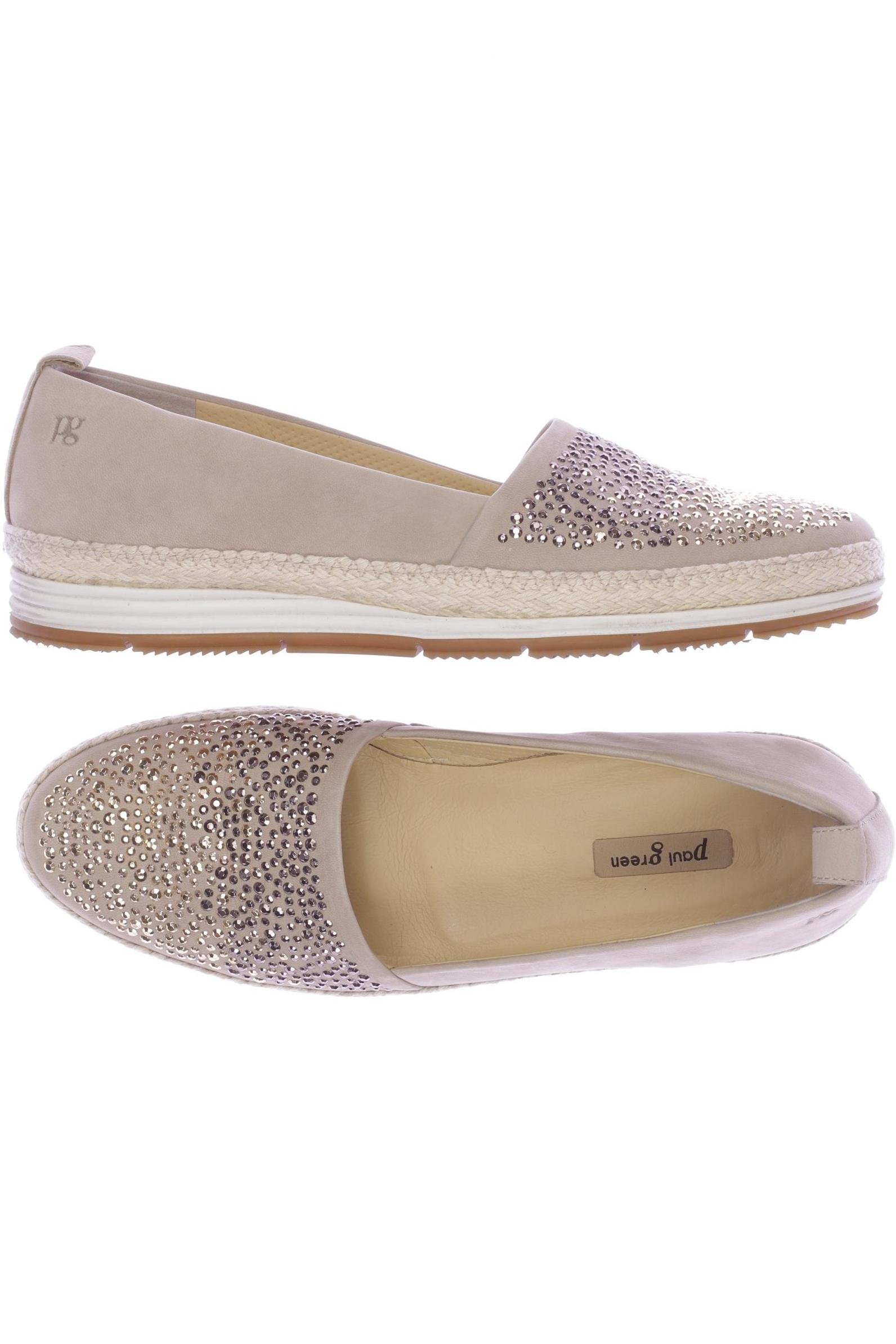 

Paul Green Damen Halbschuh, beige, Gr. 5
