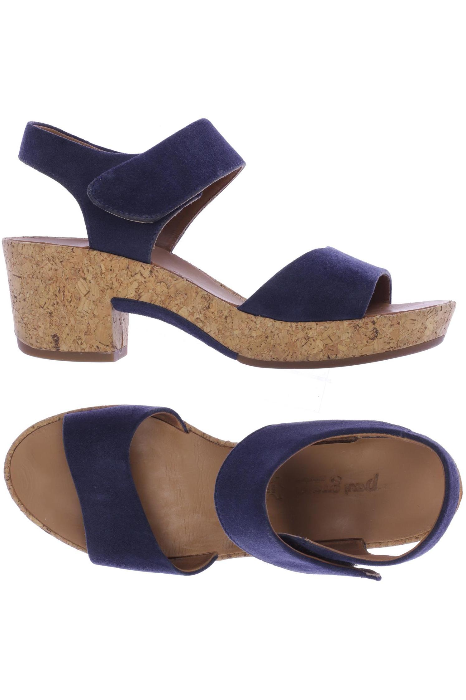 

Paul Green Damen Sandale, marineblau, Gr. 4