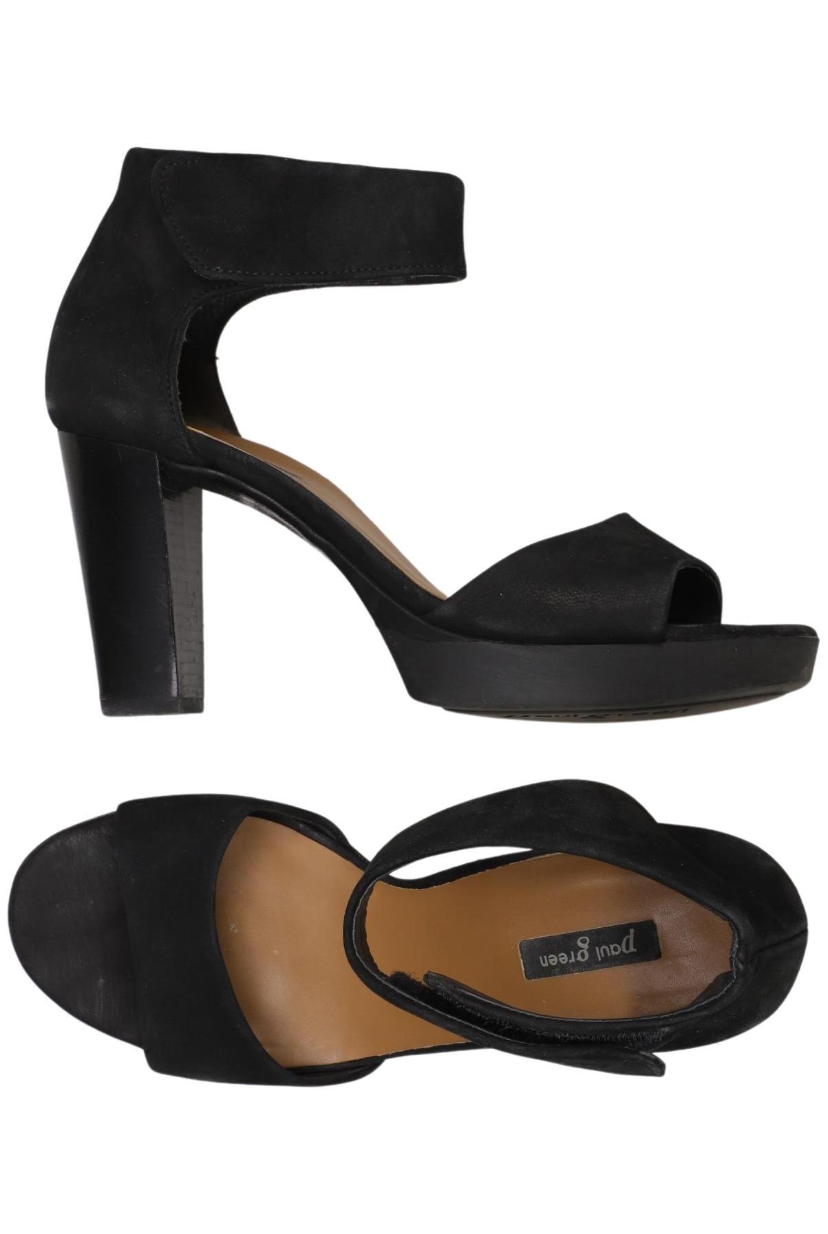 

Paul Green Damen Sandale, schwarz, Gr. 5