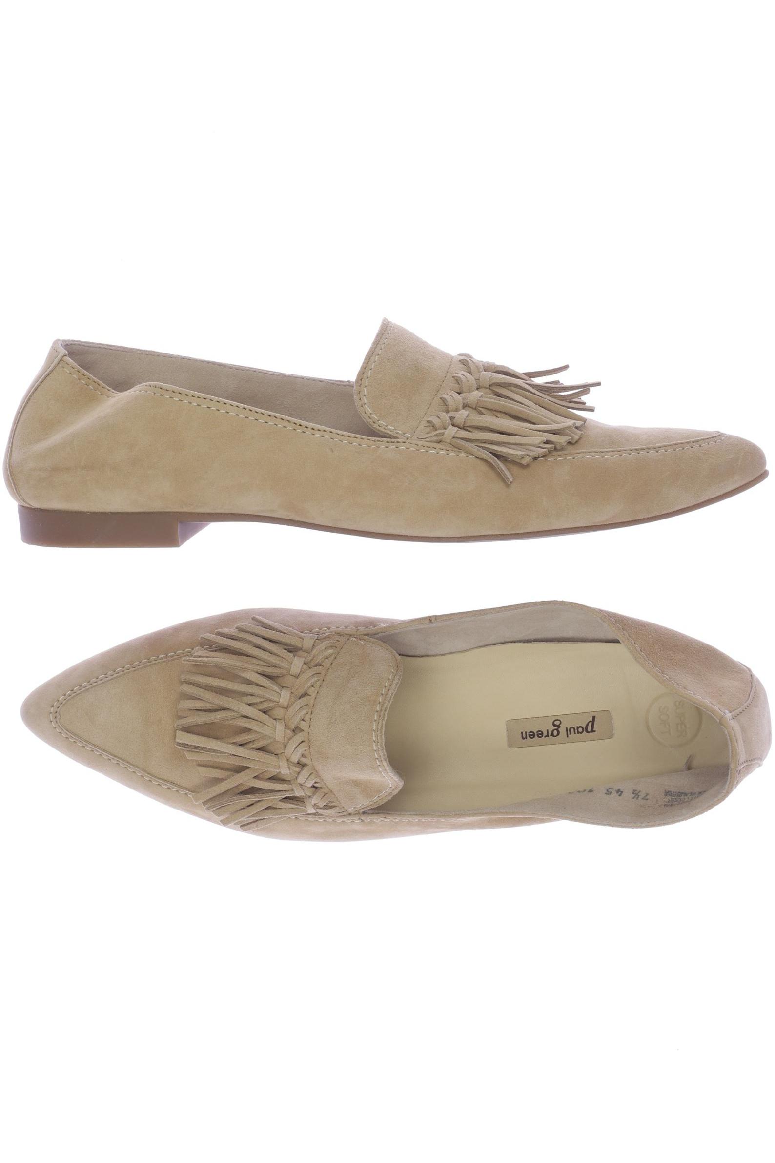 

Paul Green Damen Halbschuh, beige, Gr. 7.5
