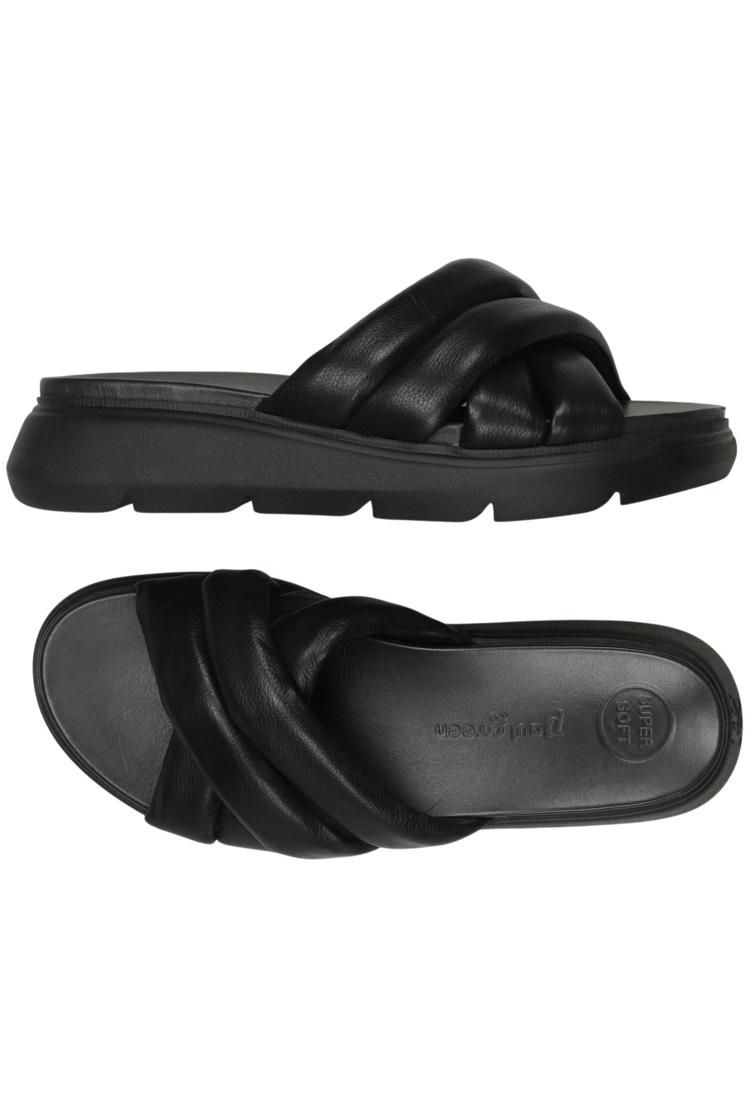 

Paul Green Damen Sandale, schwarz, Gr. 7