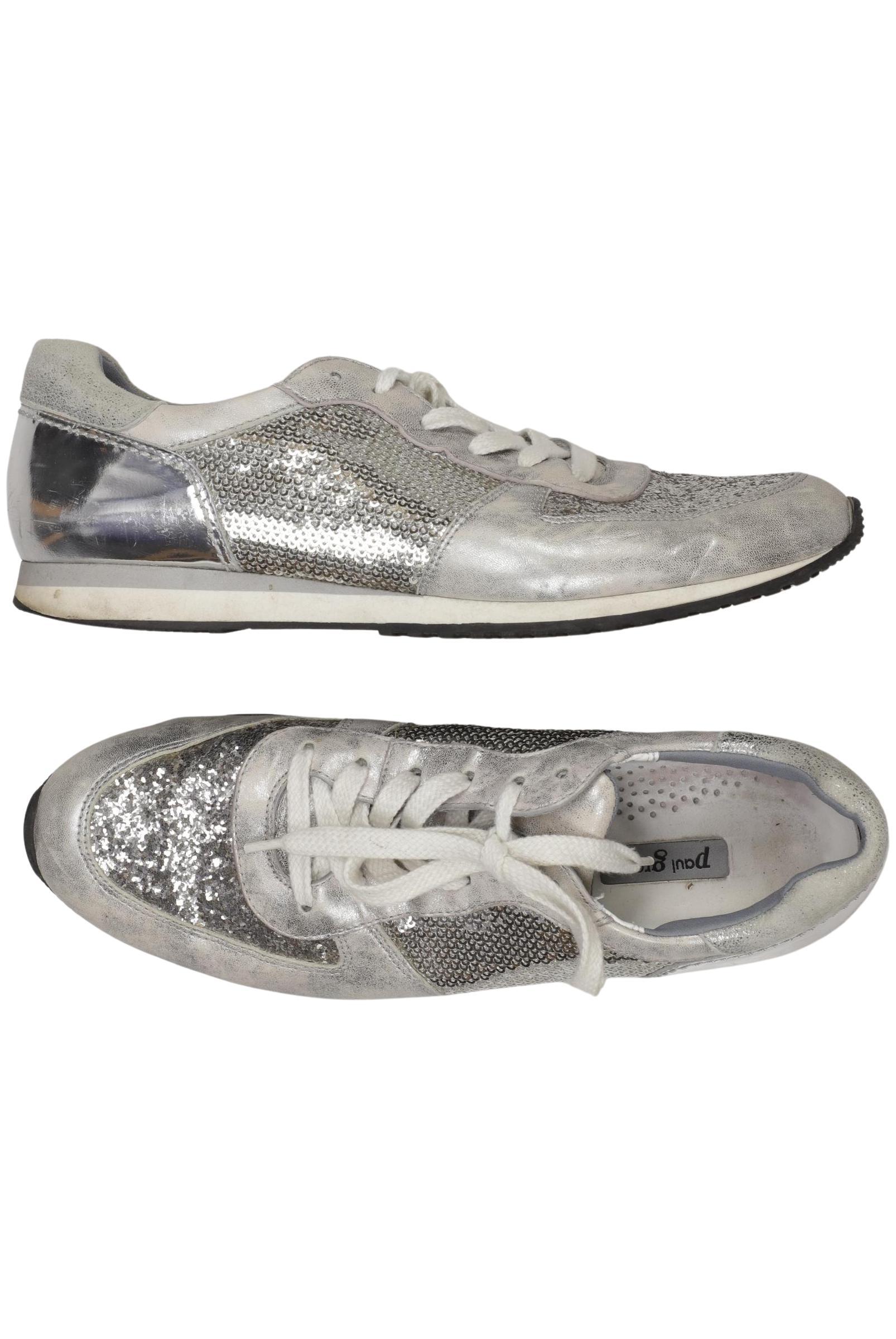 

Paul Green Damen Sneakers, silber, Gr. 6.5
