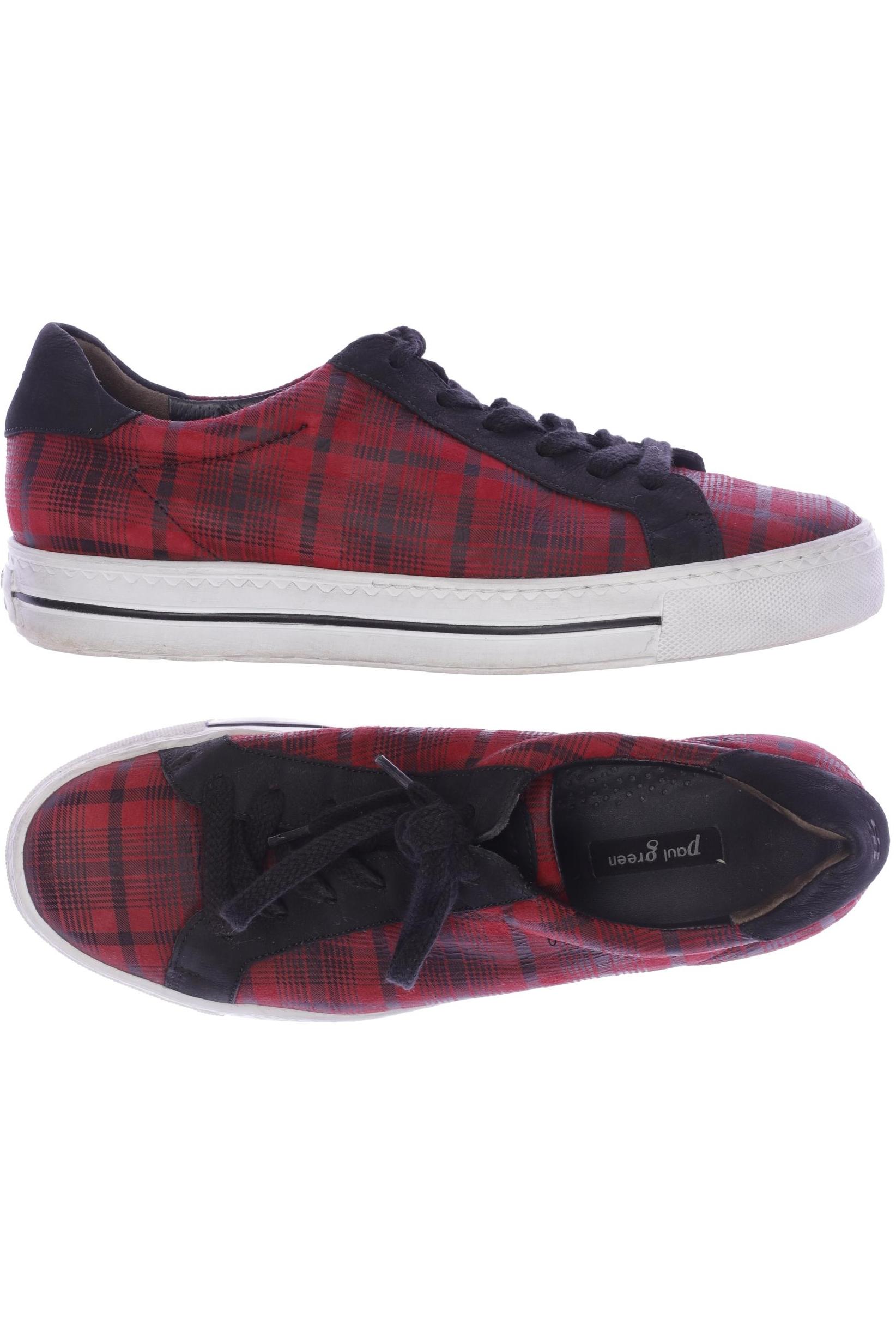 

Paul Green Damen Sneakers, rot, Gr. 6.5