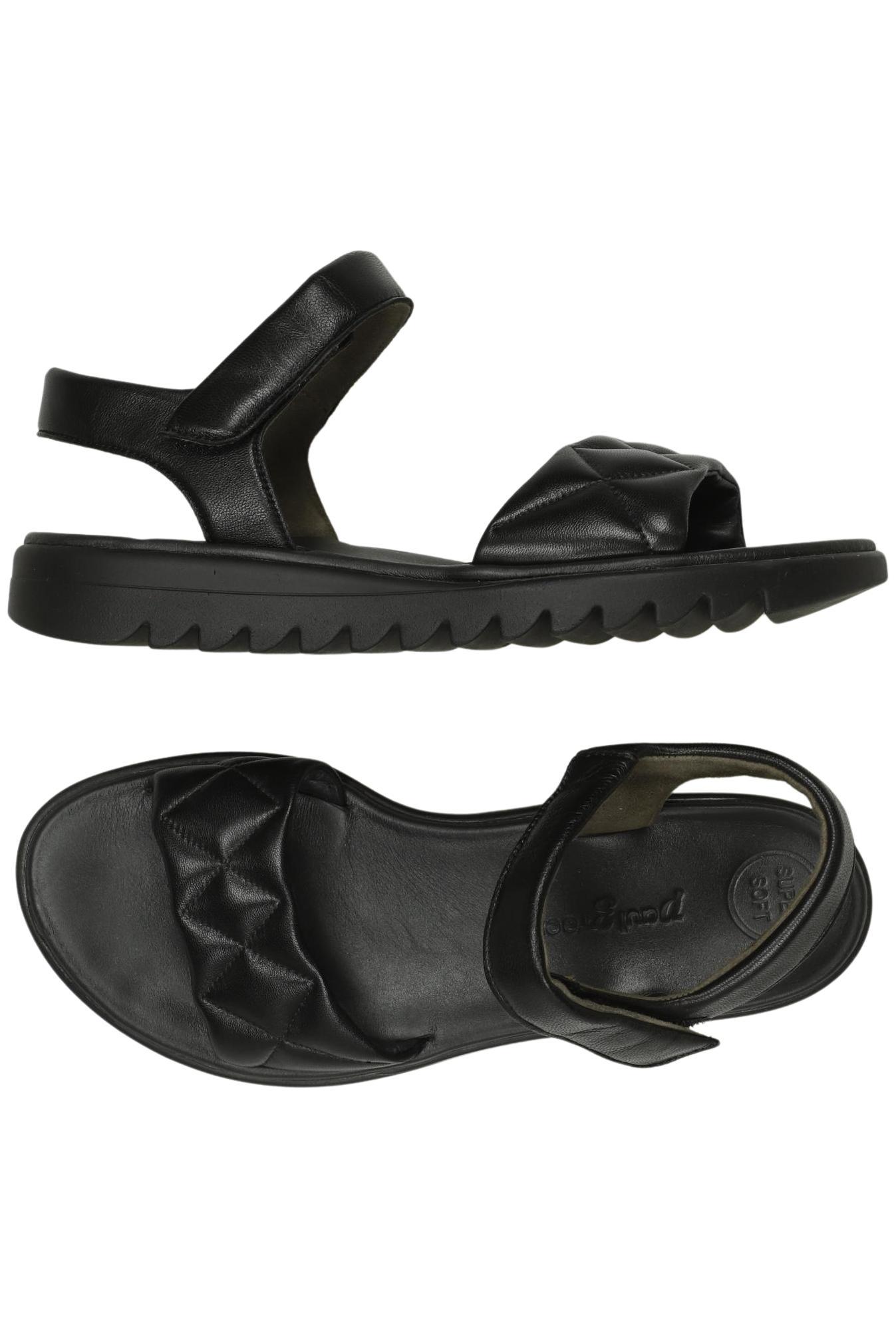 

Paul Green Damen Sandale, schwarz, Gr. 6.5