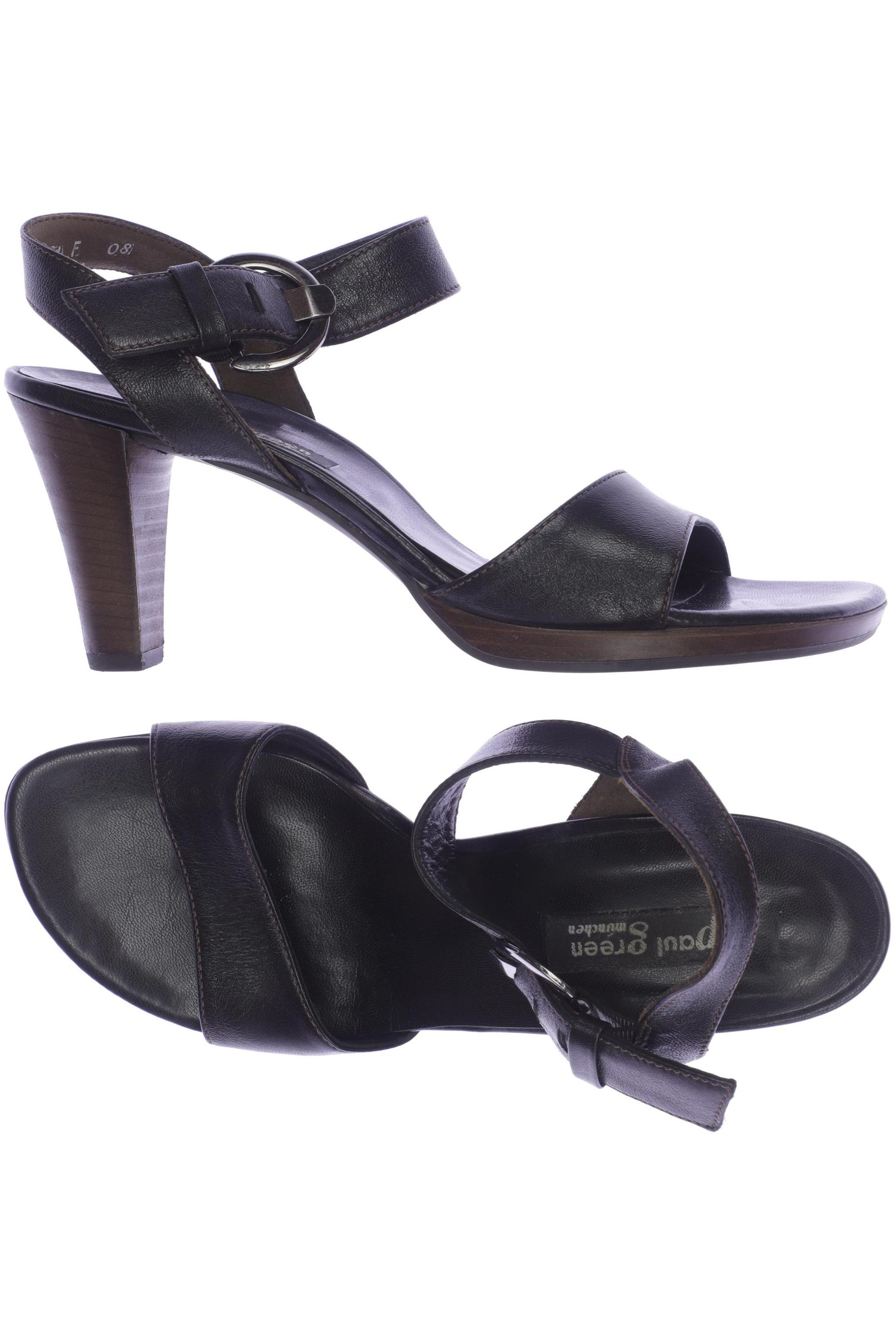 

Paul Green Damen Sandale, schwarz, Gr. 6.5