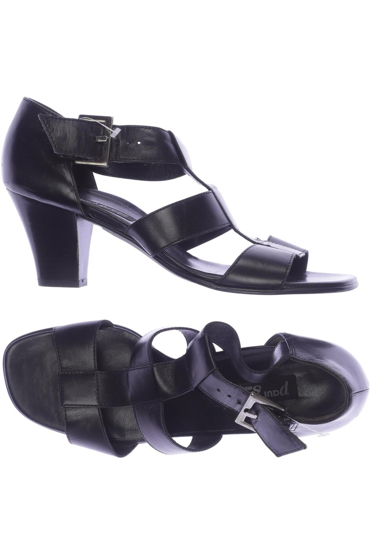 

Paul Green Damen Sandale, schwarz, Gr. 6.5
