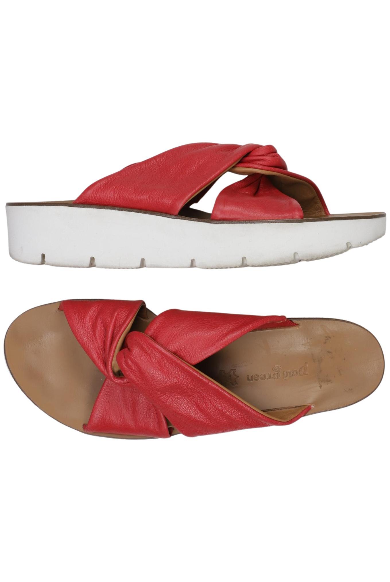 

Paul Green Damen Sandale, rot, Gr. 7.5