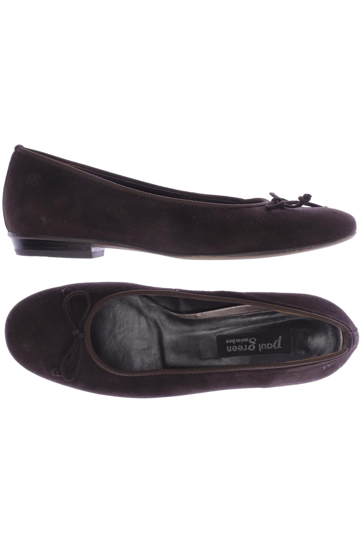 

Paul Green Damen Ballerinas, braun, Gr. 4.5