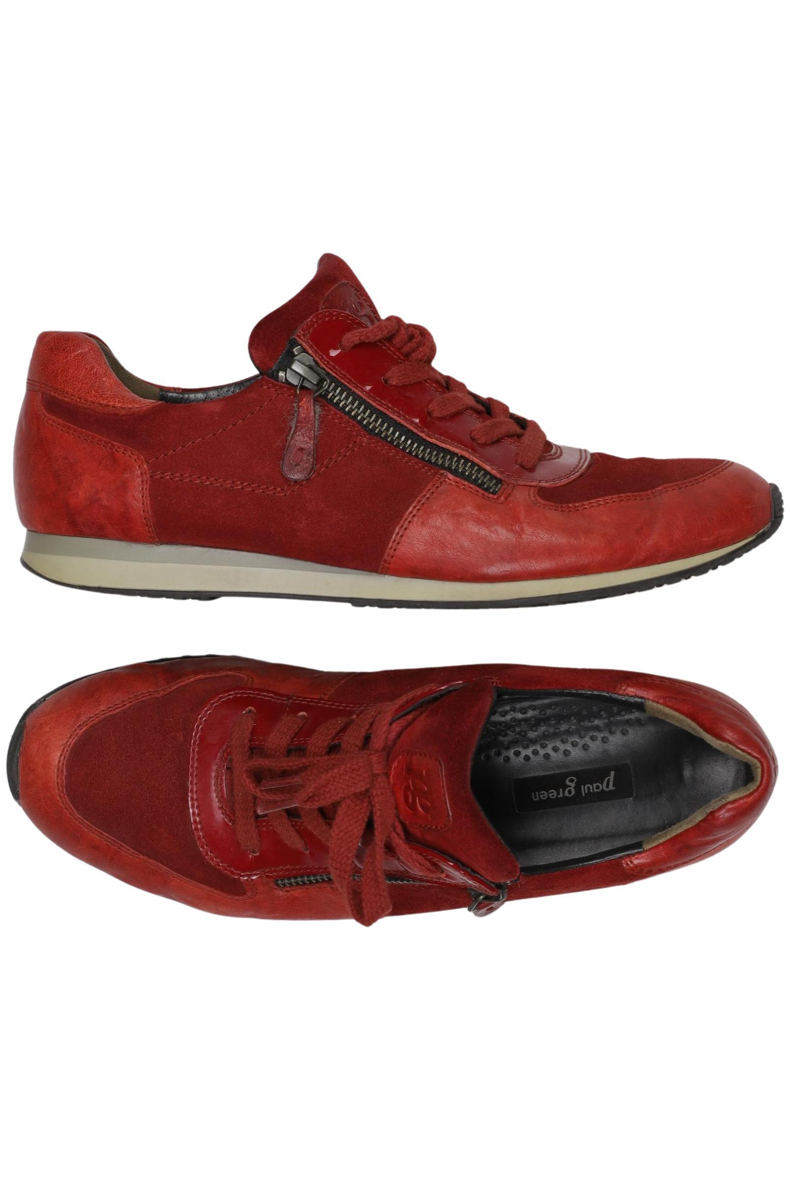 

Paul Green Damen Sneakers, rot, Gr. 6