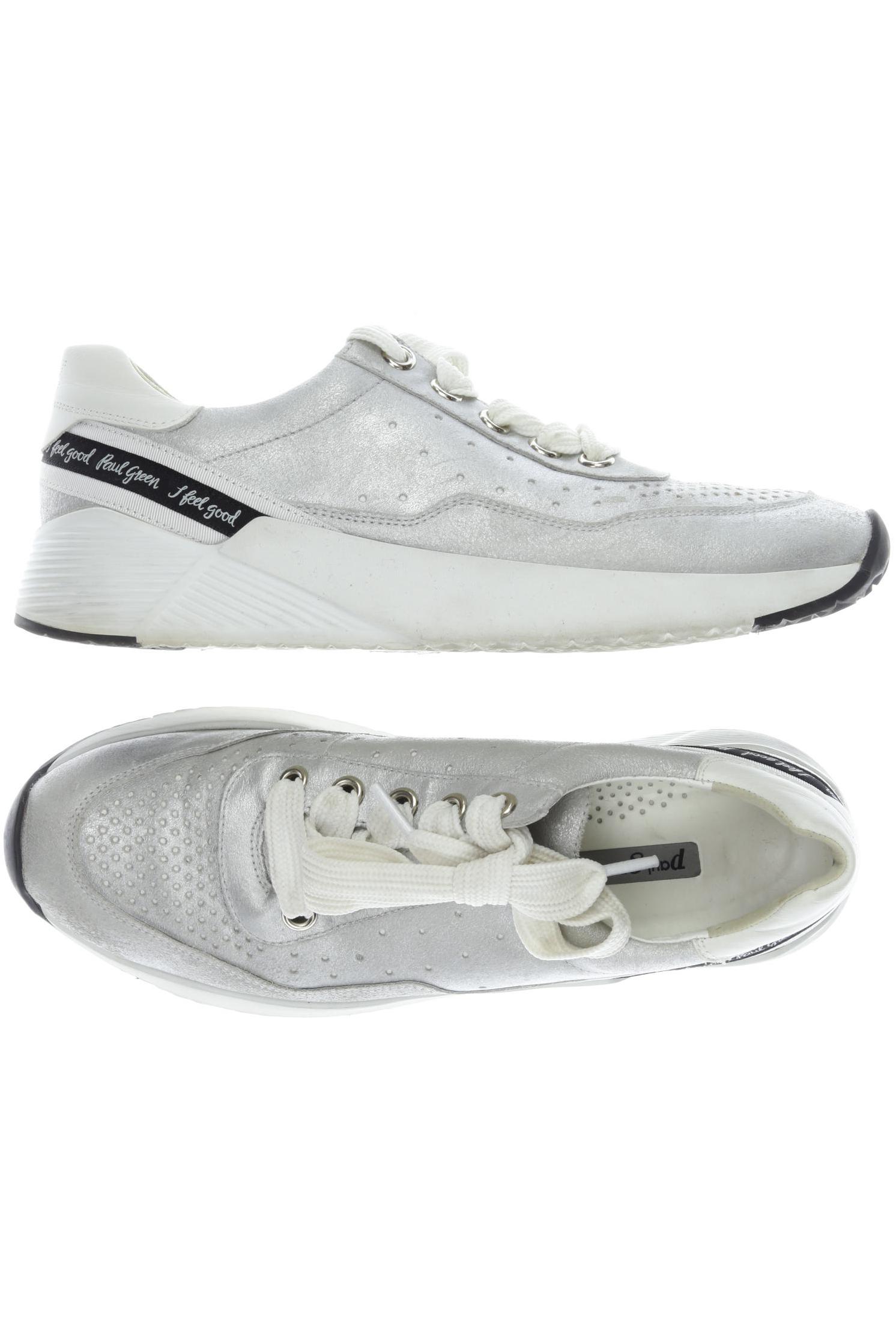 

Paul Green Damen Sneakers, silber, Gr. 7
