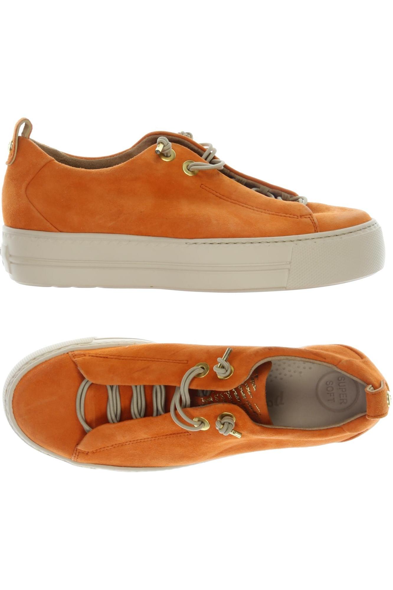 

Paul Green Damen Sneakers, orange, Gr. 5
