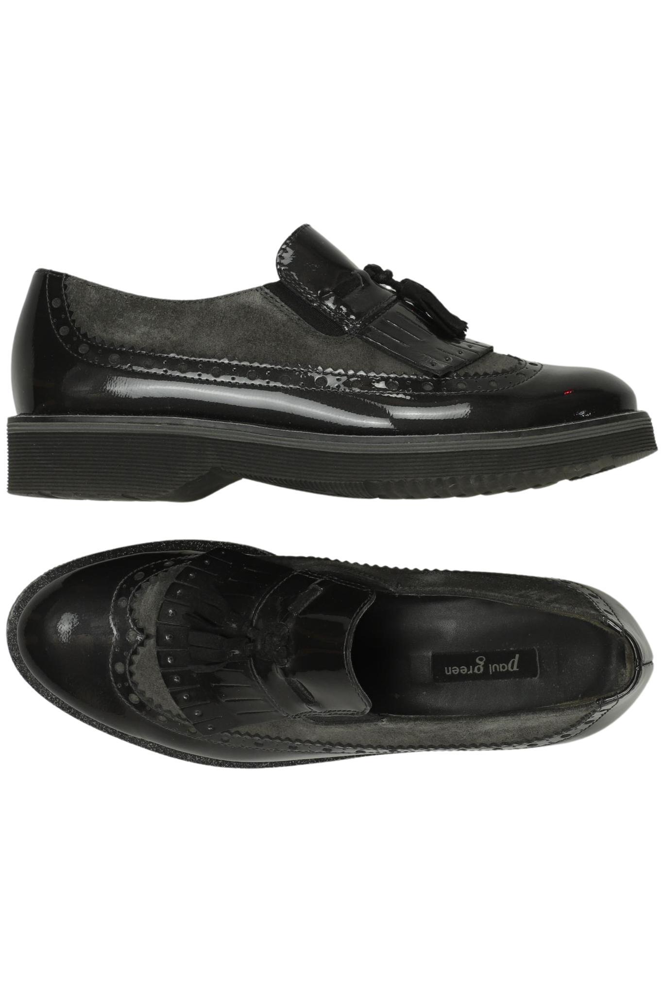 

Paul Green Damen Halbschuh, schwarz, Gr. 3.5