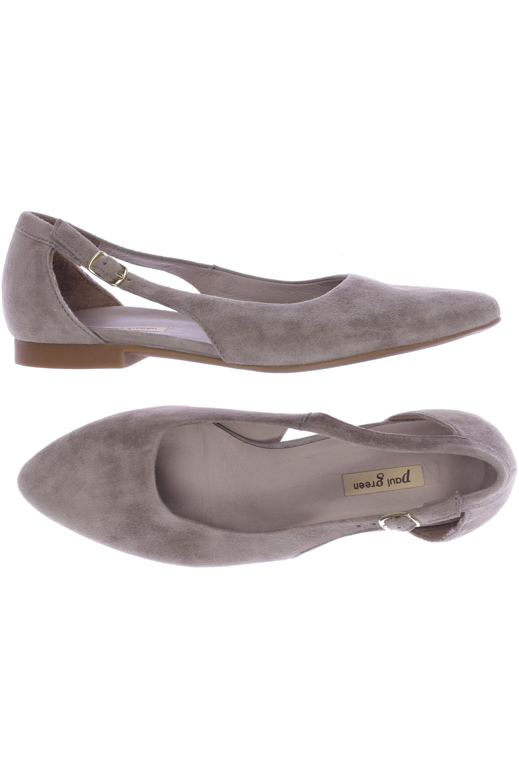 

Paul Green Damen Ballerinas, grau, Gr. 4.5