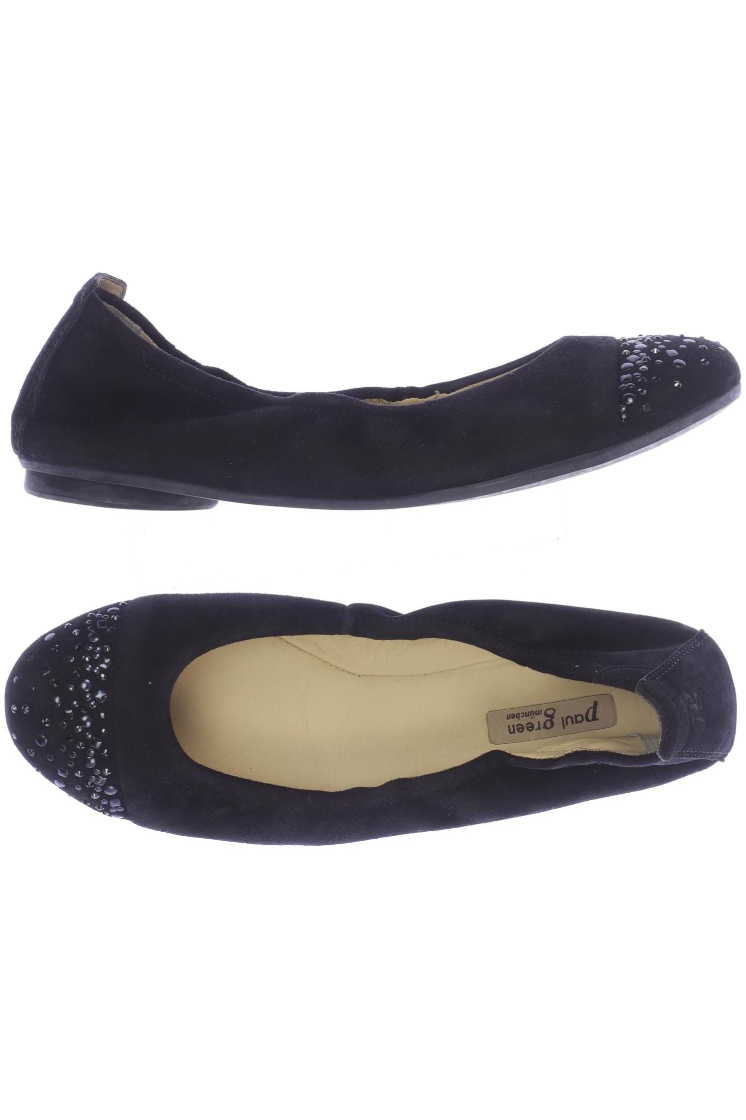 

Paul Green Damen Ballerinas, schwarz, Gr. 4