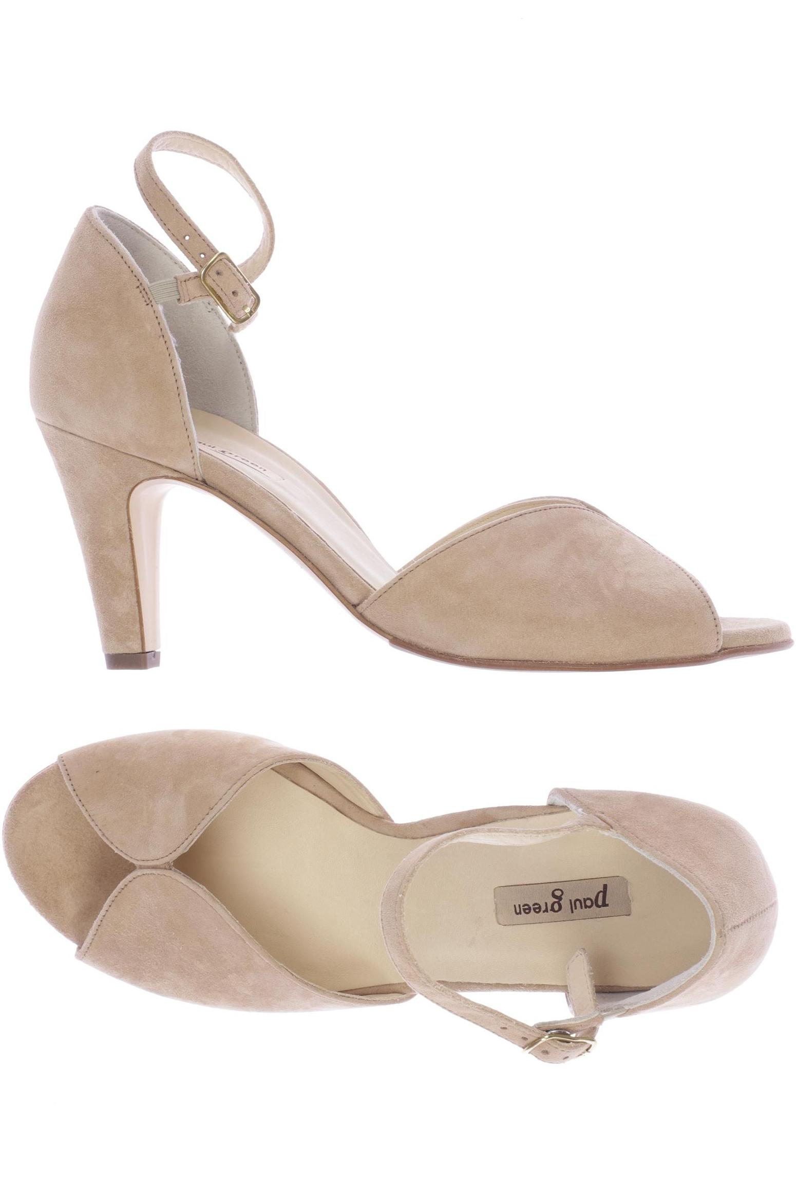 

Paul Green Damen Sandale, beige, Gr. 5