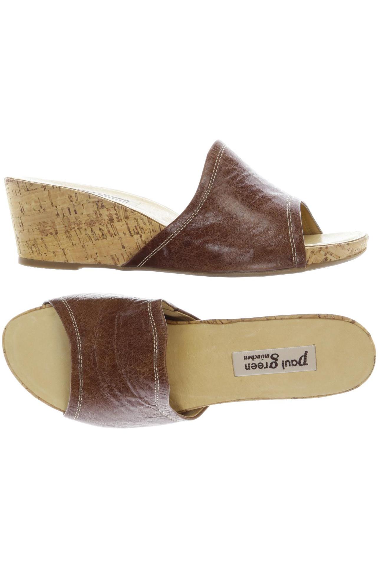 

Paul Green Damen Sandale, braun, Gr. 6