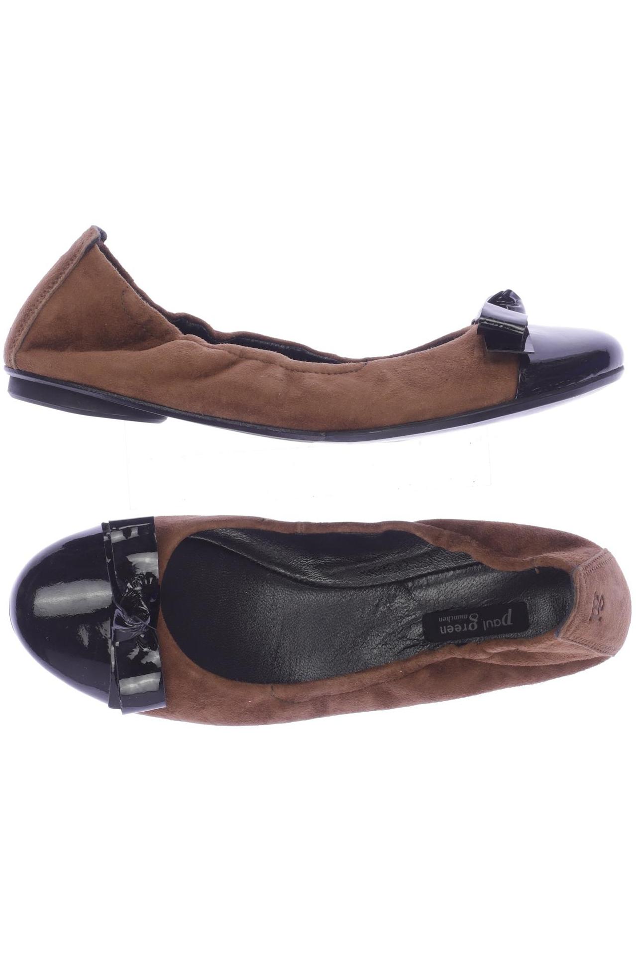 

Paul Green Damen Ballerinas, braun, Gr. 4.5