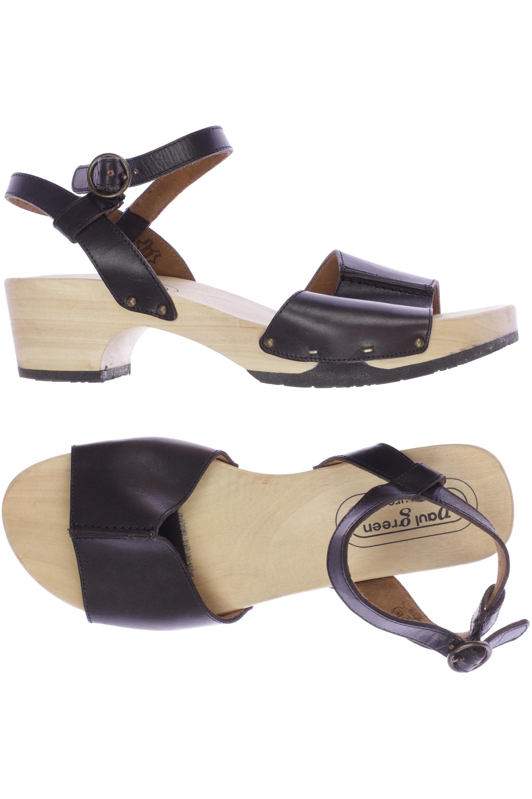 

Paul Green Damen Sandale, schwarz, Gr. 5.5
