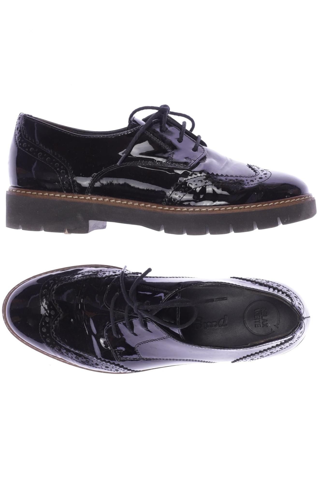 

Paul Green Damen Halbschuh, schwarz, Gr. 4