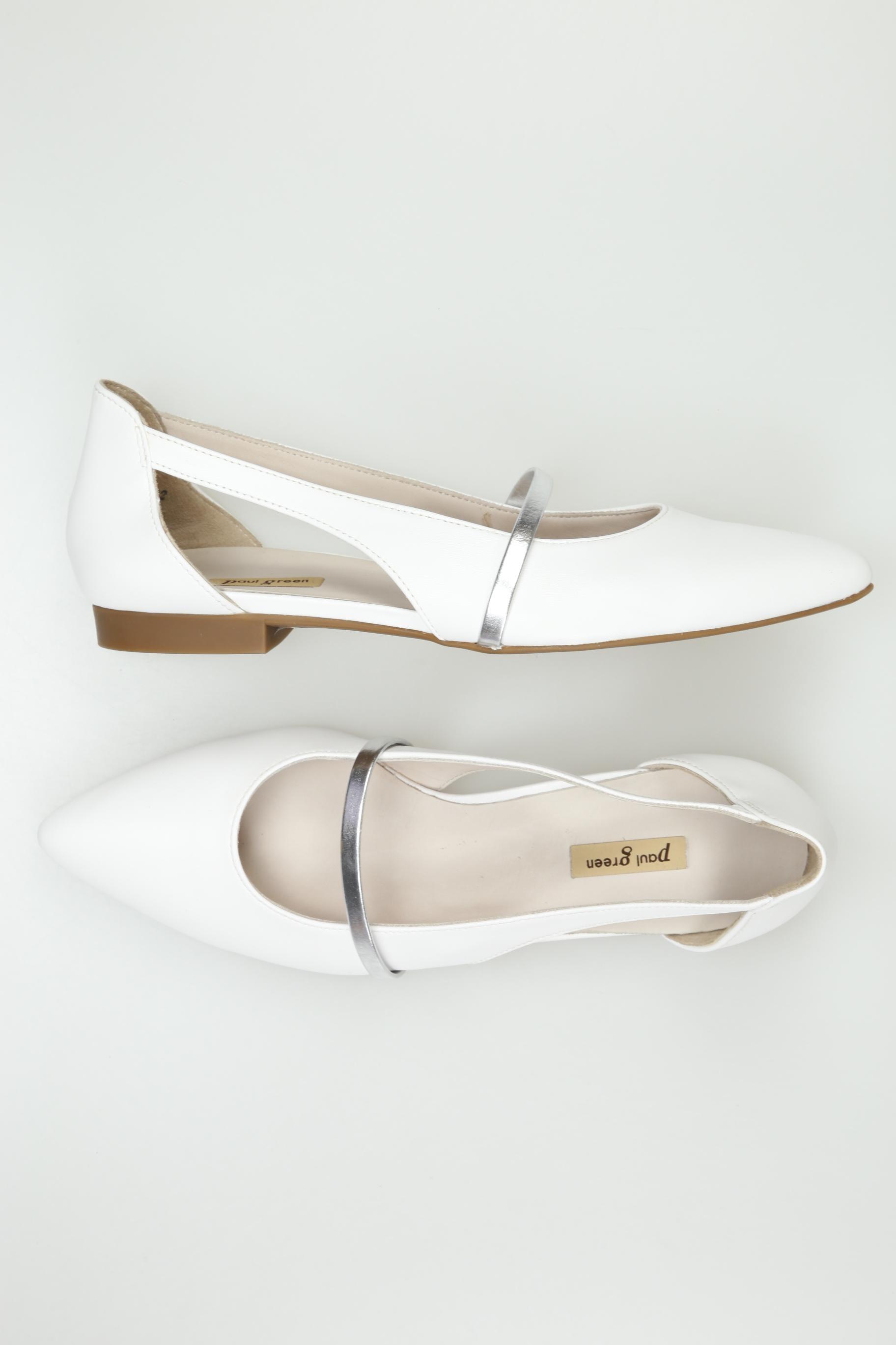 

Paul Green Damen Ballerinas, weiß, Gr. 5.5