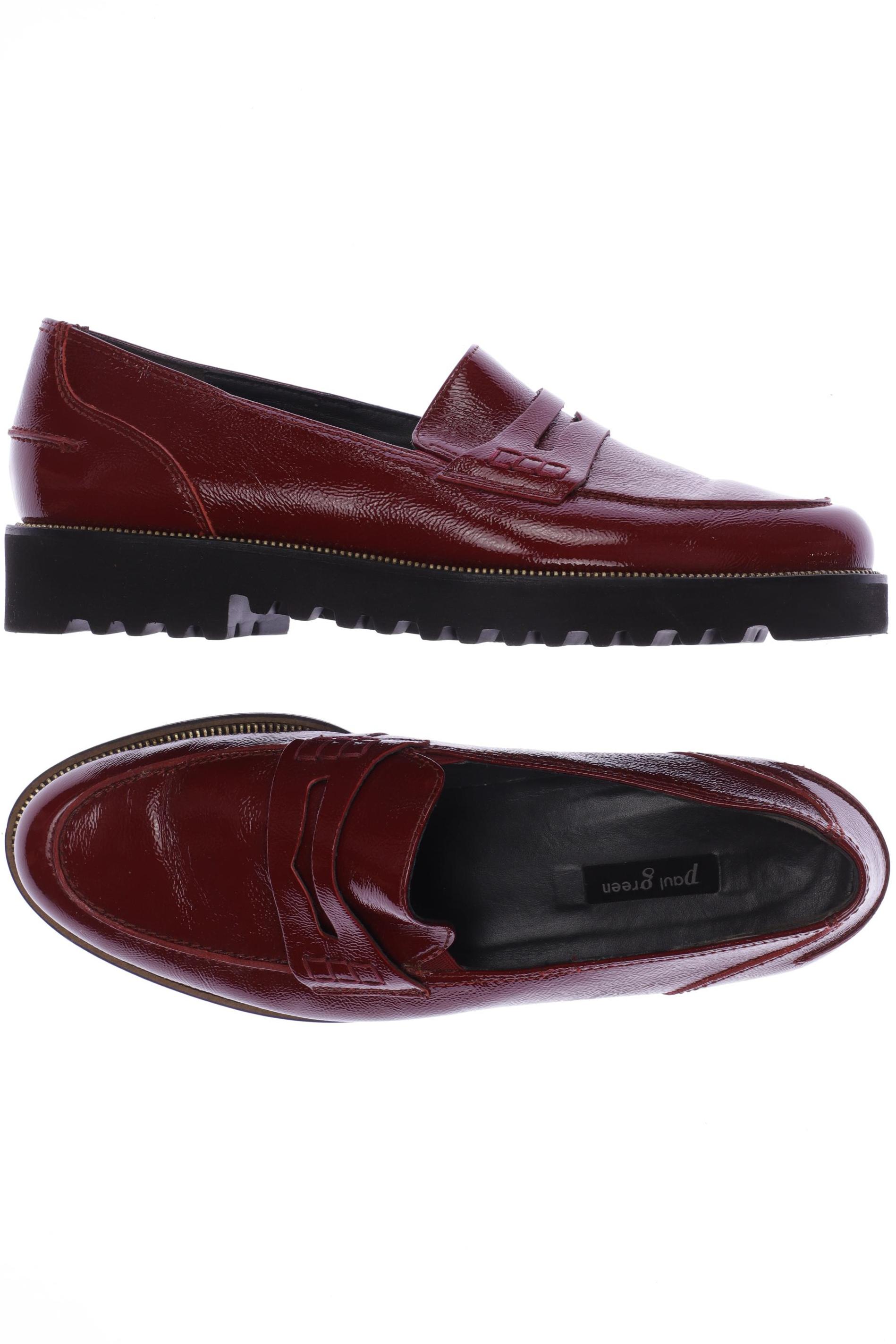 

Paul Green Damen Halbschuh, rot, Gr. 6
