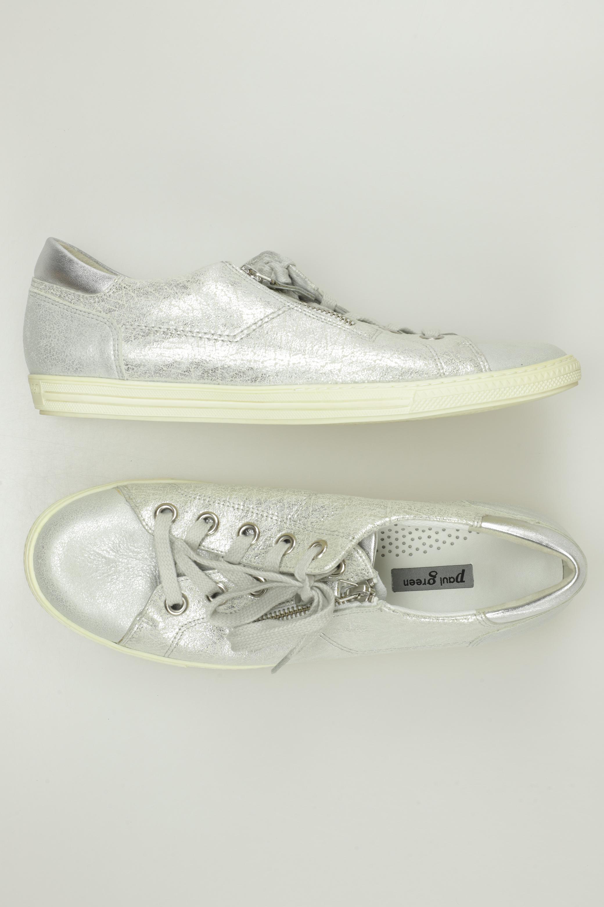 

Paul Green Damen Sneakers, silber, Gr. 7