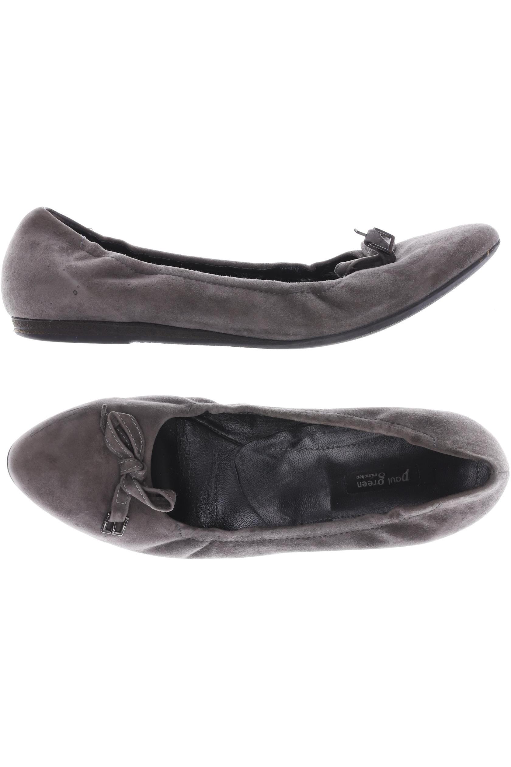 

Paul Green Damen Ballerinas, grau, Gr. 7.5