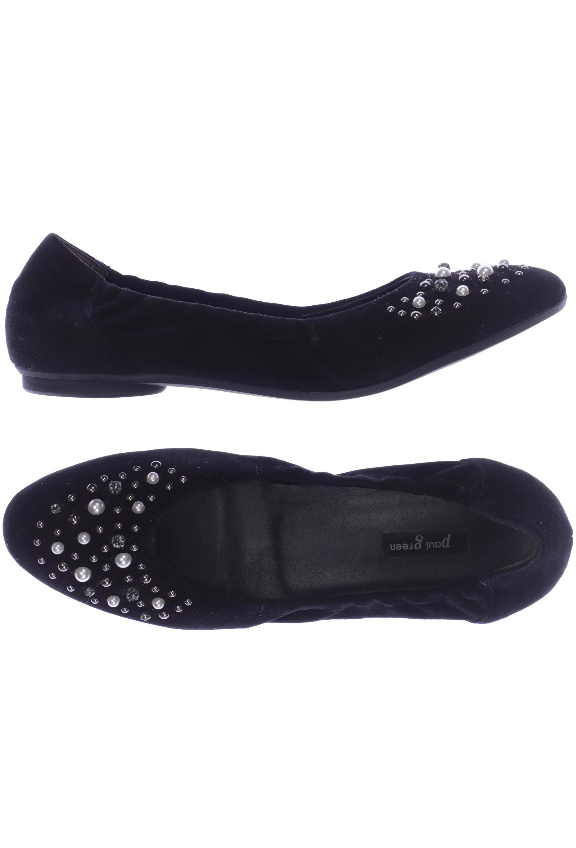 

Paul Green Damen Ballerinas, schwarz, Gr. 6.5