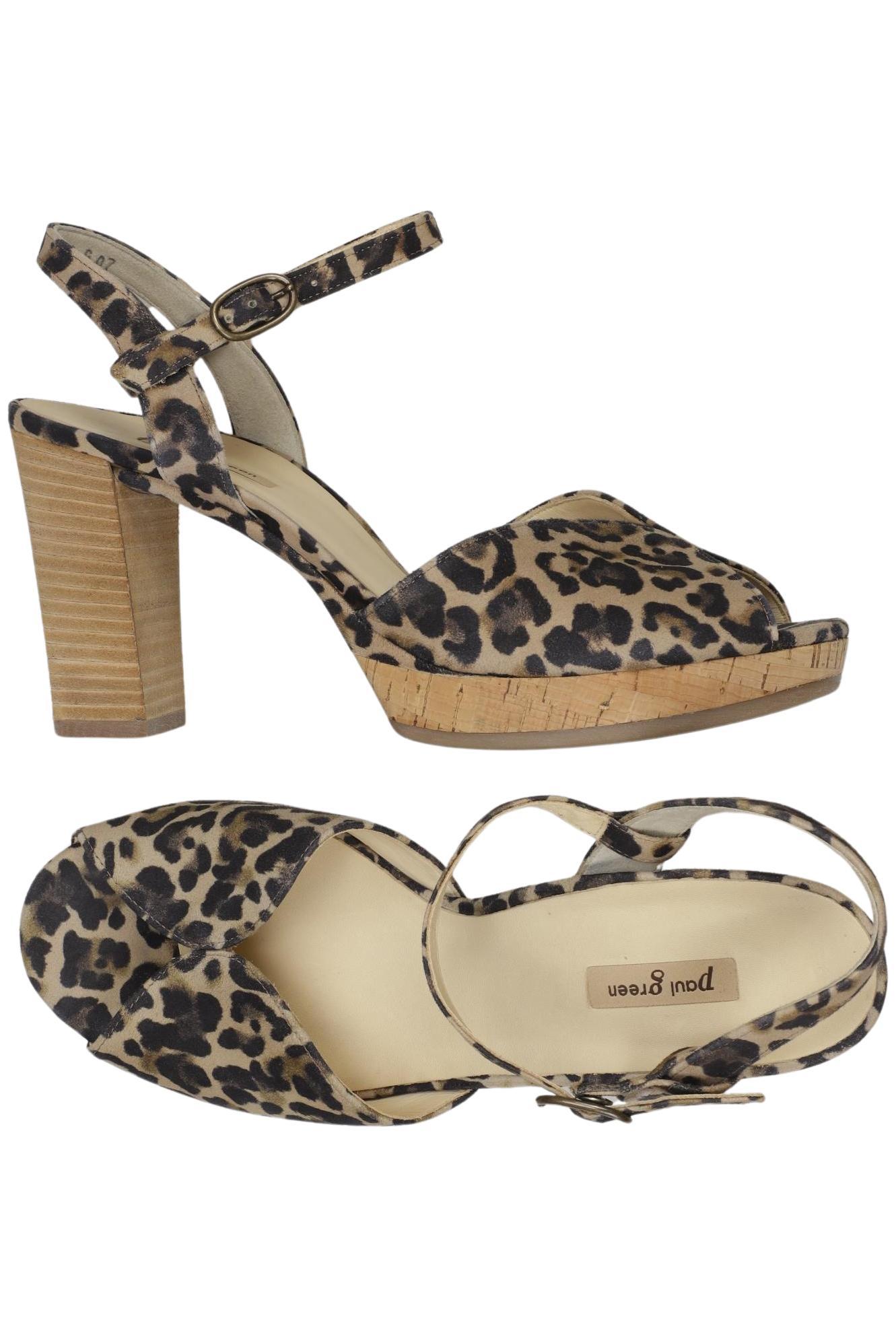 

Paul Green Damen Sandale, beige, Gr. 6.5