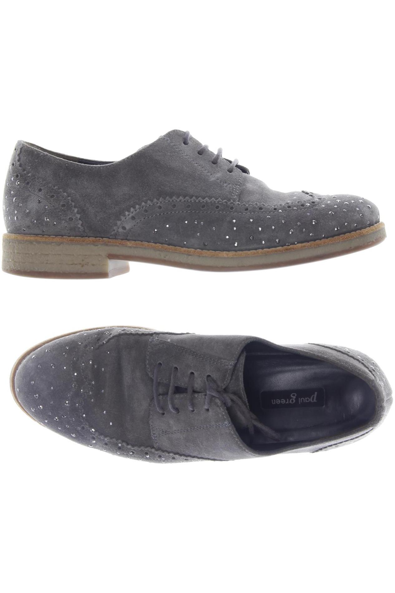 

Paul Green Damen Halbschuh, grau, Gr. 3