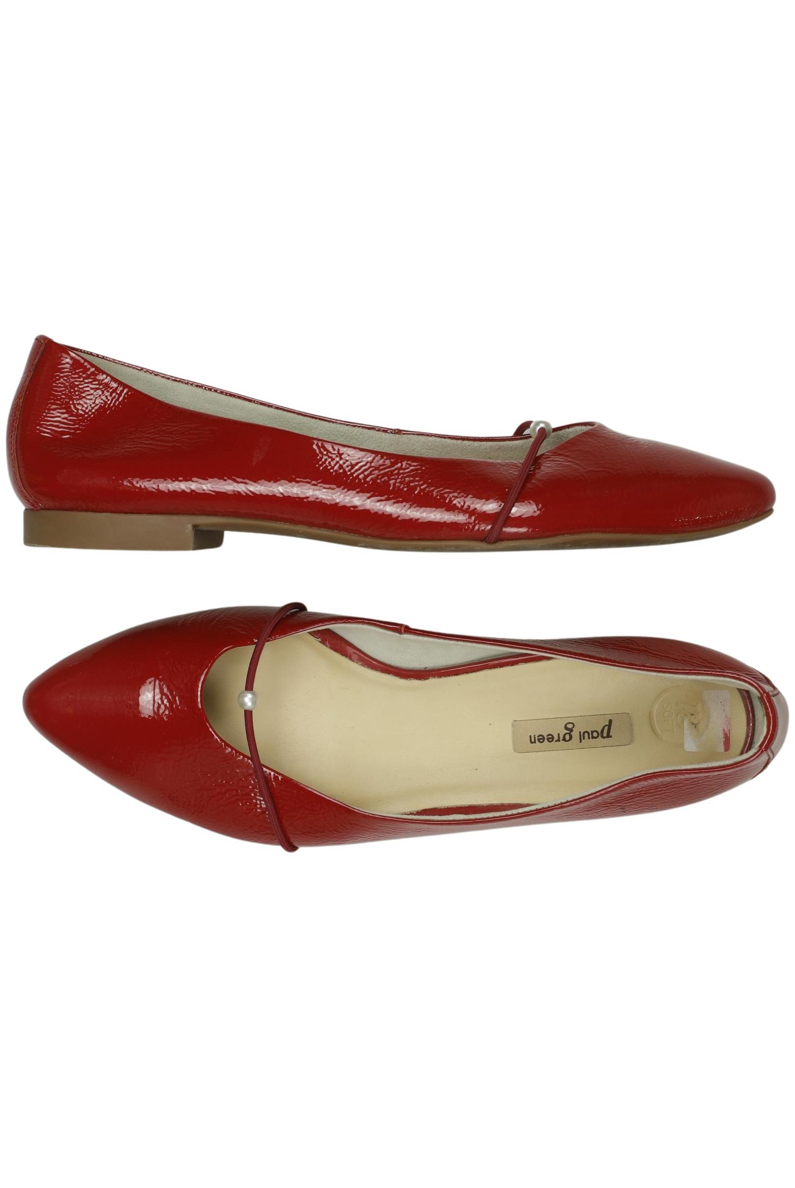 

Paul Green Damen Ballerinas, rot, Gr. 5