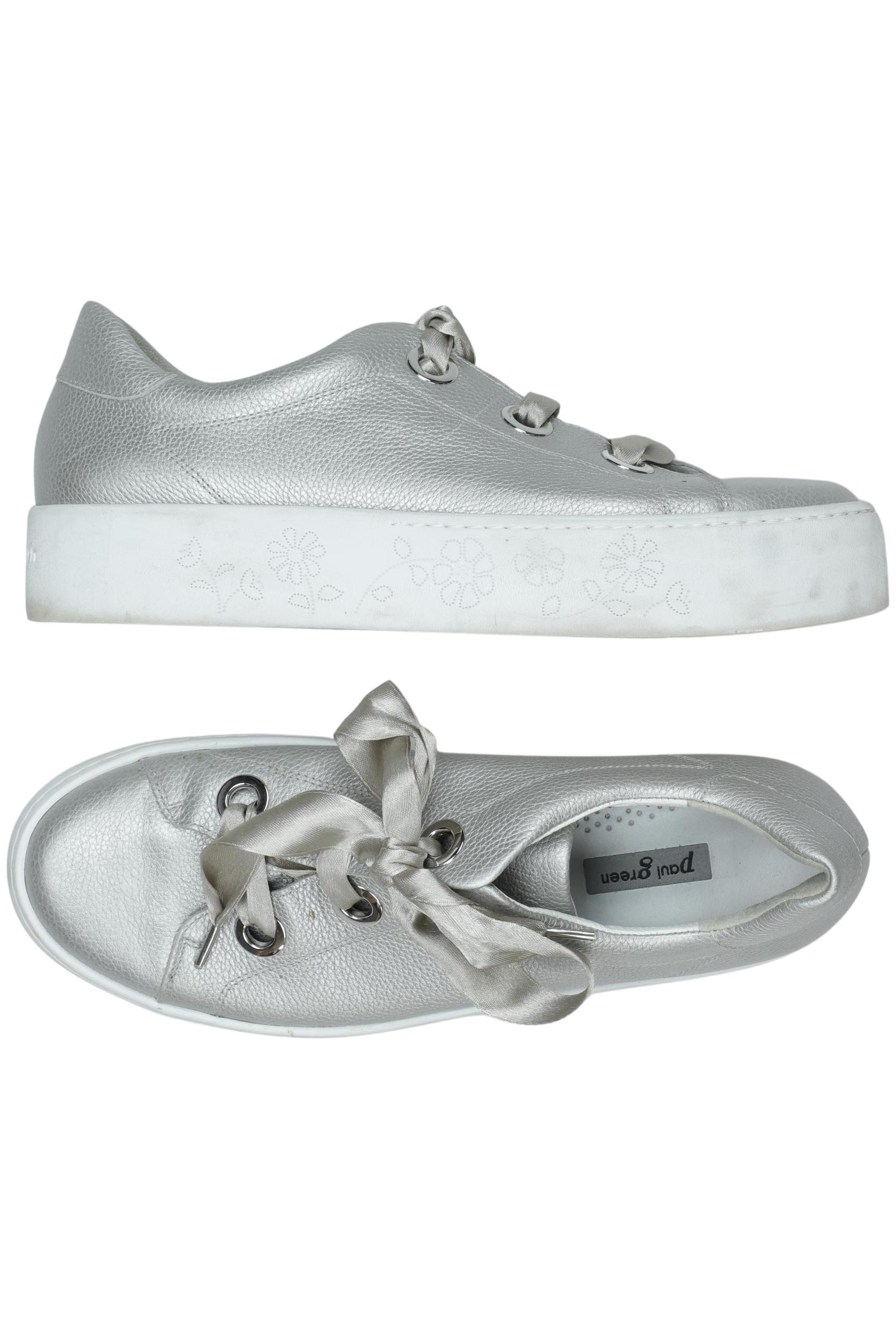 

Paul Green Damen Sneakers, silber, Gr. 7