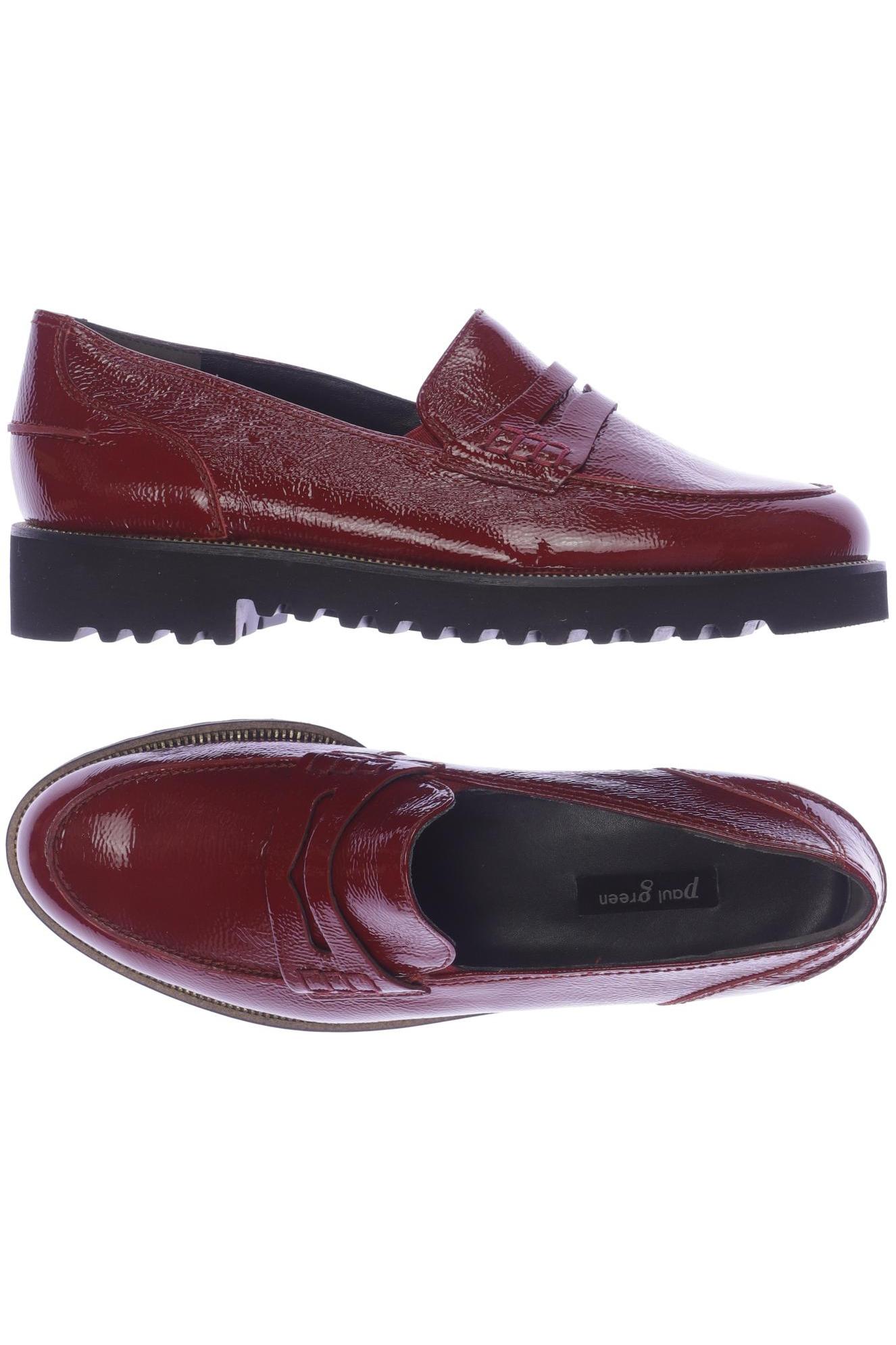 

Paul Green Damen Halbschuh, bordeaux, Gr. 8