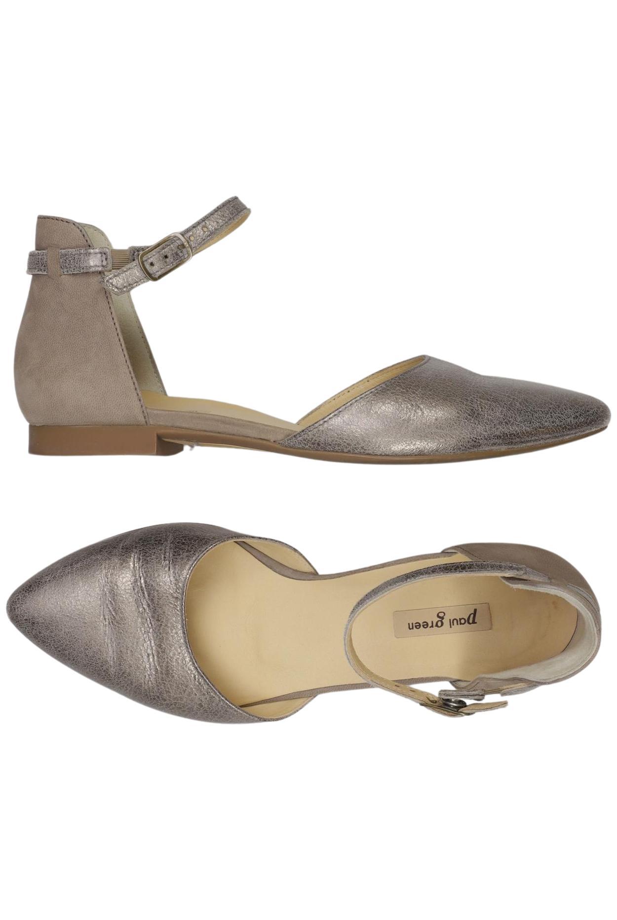 

Paul Green Damen Ballerinas, silber, Gr. 4